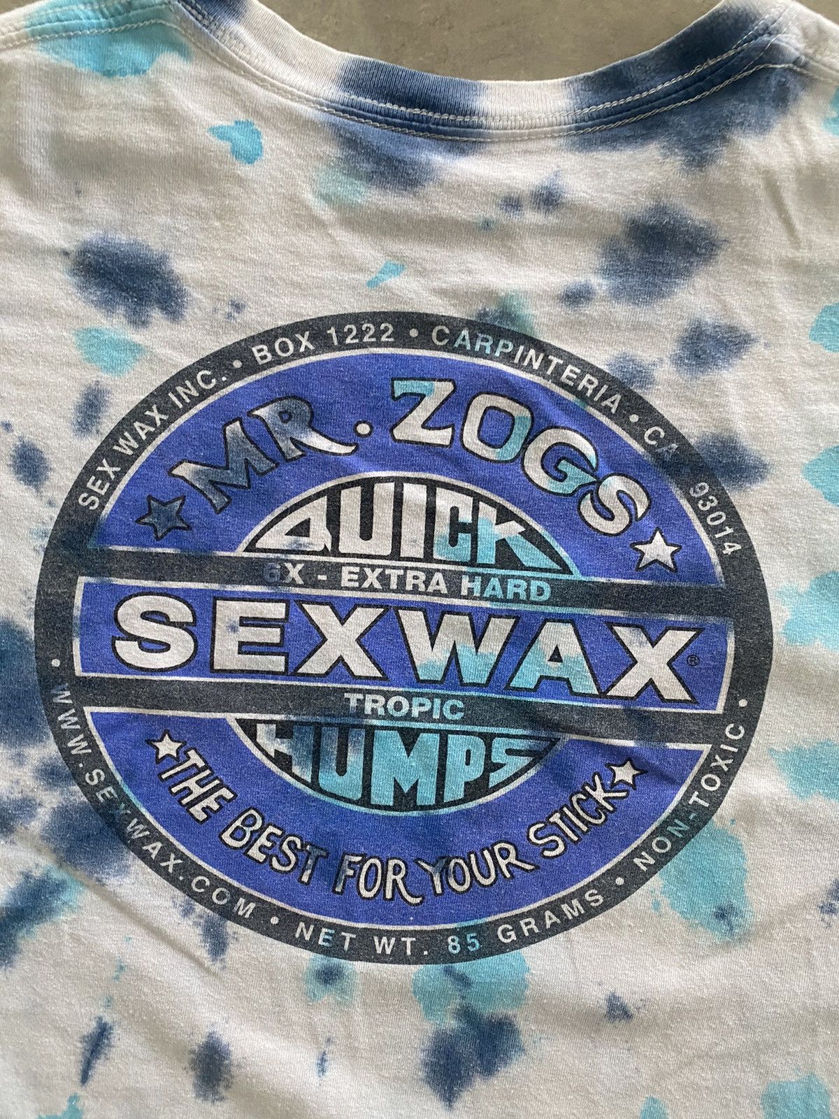 Designer × Vintage VINTAGE MR.ZOGS SEX WEX TYE DYE TEE Size US XL / EU 56 / 4 - 1 Thumbnail