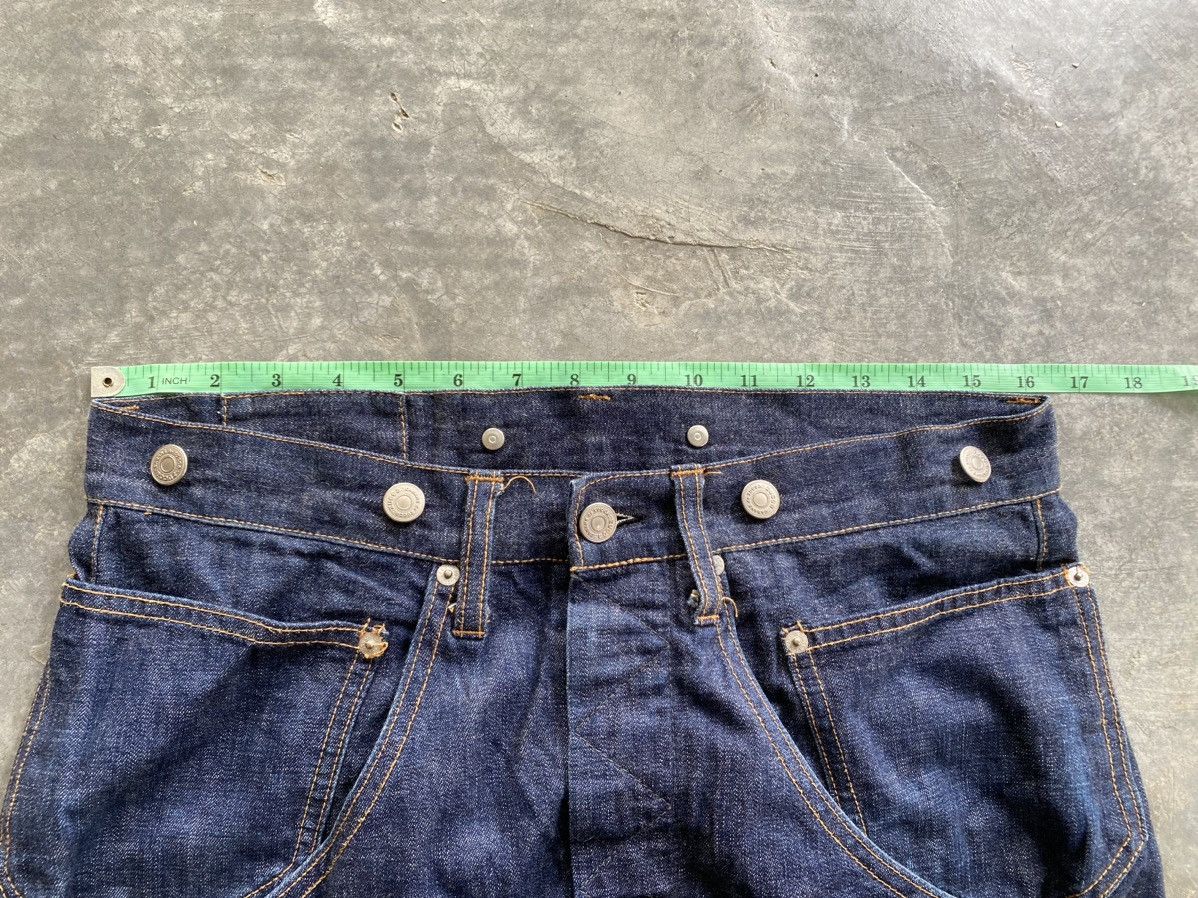 CABANE de ZUCCa × Issey Miyake × Japanese Brand Vtg Zucca by Issey Drop crotch Red selvedge ligth pants Size US 32 / EU 48 - 18 Thumbnail