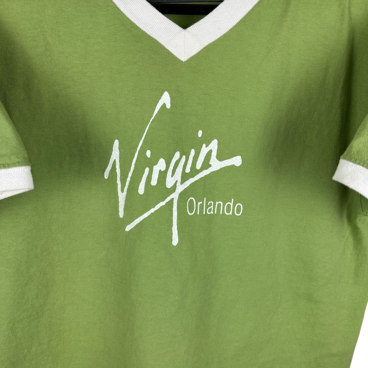 Vintage Vintage 90s Virgin Mobile Tech Company Promo Shirt Size US L / EU 52-54 / 3 - 2 Thumbnail