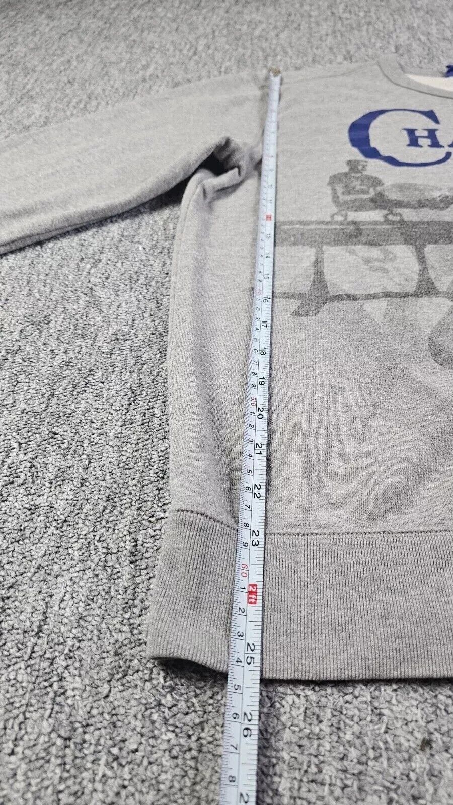 Champion hampion Athletics Crewneck Sweatshirt Made Italy Gray Men L Size US L / EU 52-54 / 3 - 8 Thumbnail