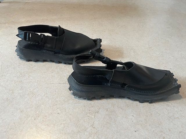 Acne Studios Acne Studios SS20 Crossover Leather Sandals Size US 10 / EU 43 - 2 Thumbnail