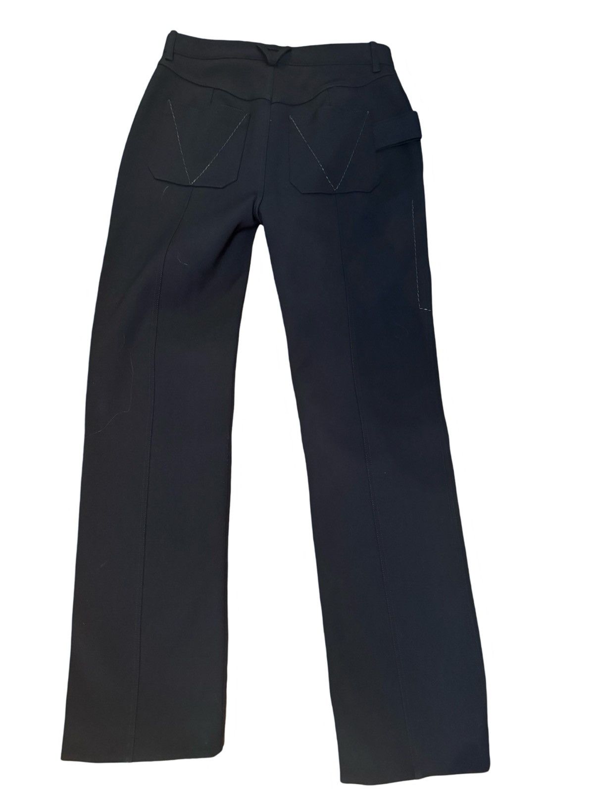 Bottega Veneta $1850 Bottega Veneta Salon Two Double Calvary Pants 44(8) Size 30" / US 8 / IT 44 - 2 Thumbnail