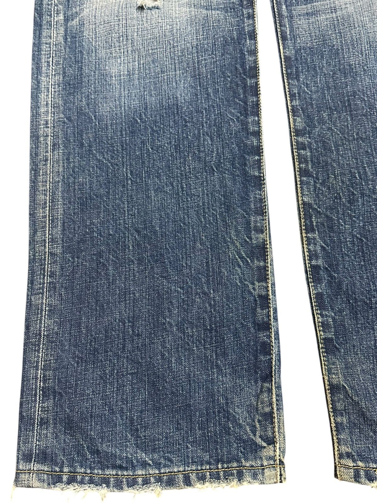 Levi's Vintage 90s Levis 501 Blue Faded Wash Distress Jeans Size US 34 / EU 50 - 7 Thumbnail