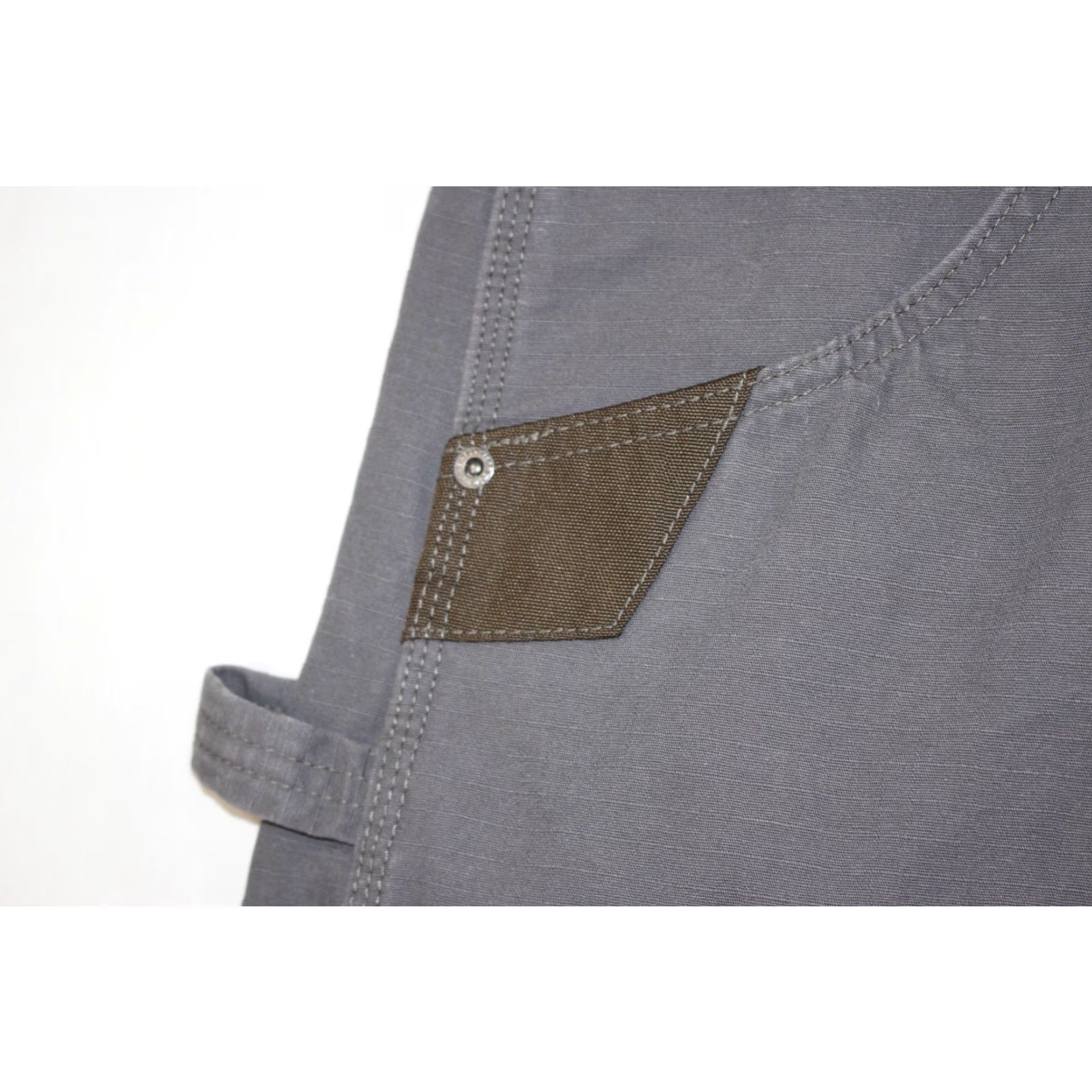 Wrangler Wrangler Workwear Ranger Double Knee Cargo Ripstop Pants Mens 42x32 Gray Size US 42 / EU 58 - 4 Thumbnail