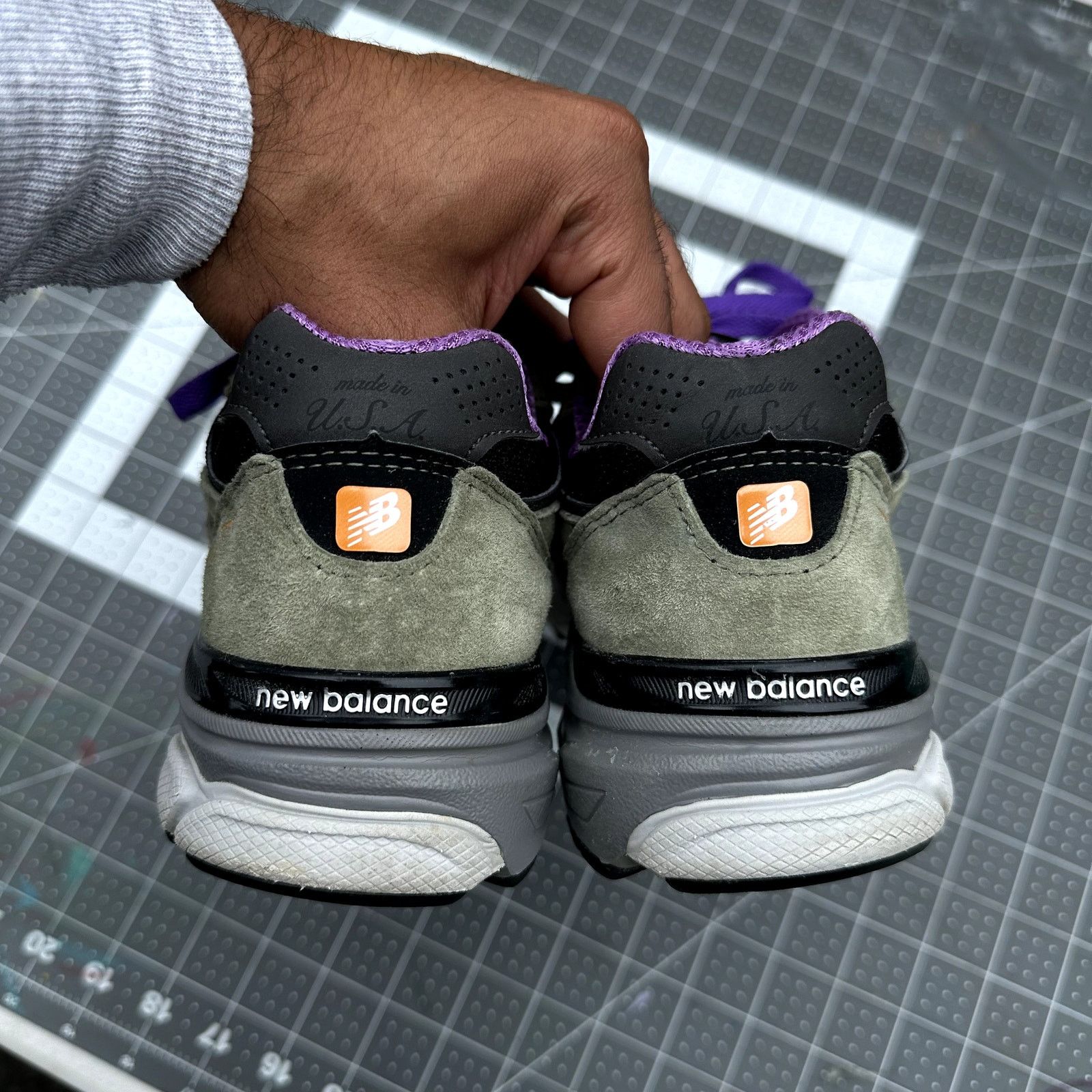New Balance Teddy Santis x NB 990v3 'Olive Leaf' Size US 7.5 / EU 40-41 - 4 Thumbnail
