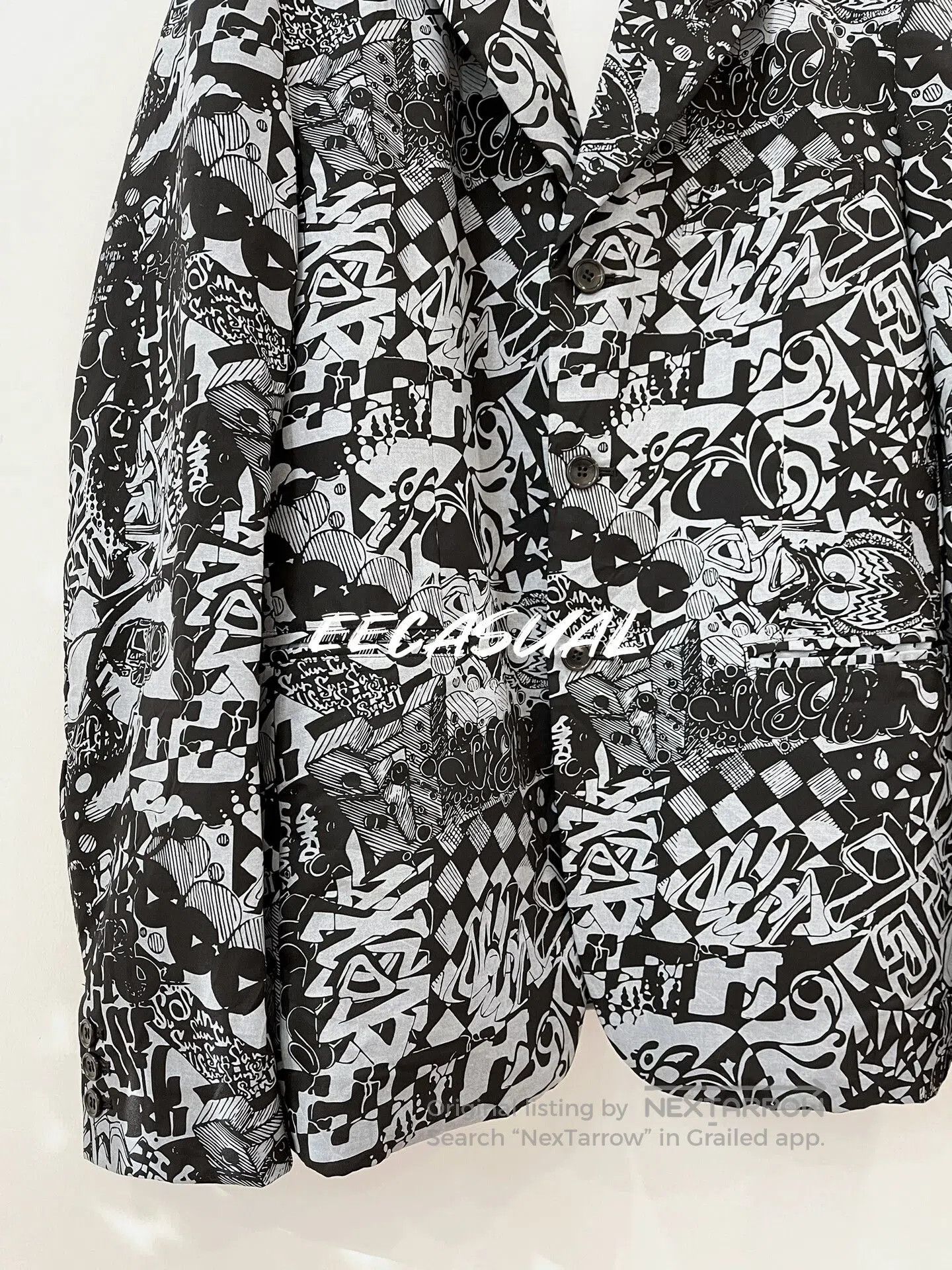 CDG by Comme des Garcons CDG Graffiti Wool Suit Jacket. Size US L / EU 52-54 / 3 - 9 Thumbnail