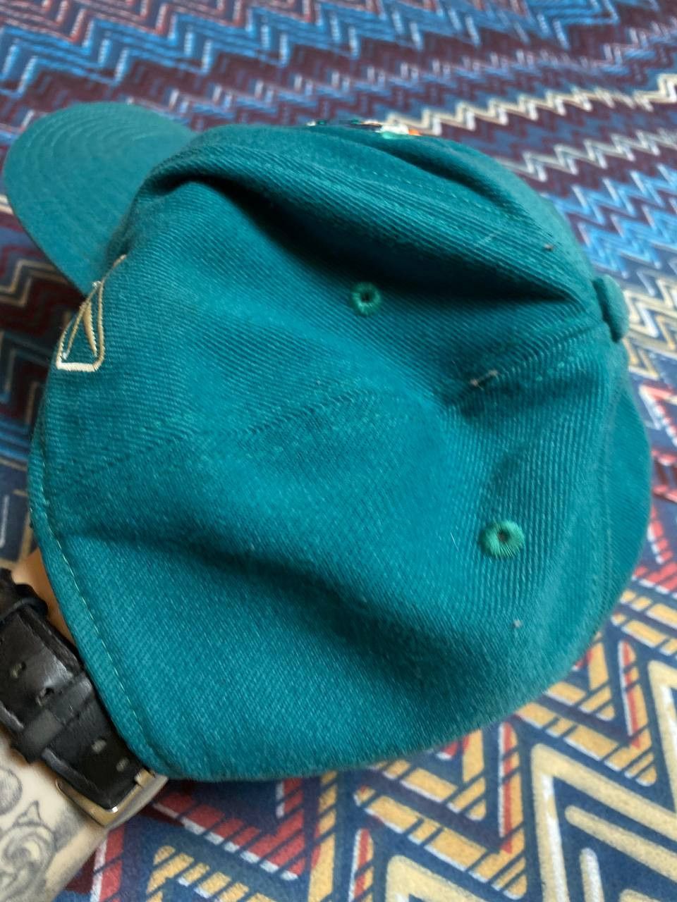 NFL × Reebok × Vintage Mens Vintage Reebok Miami Dolphins NFL Hats Cap Size ONE SIZE - 6 Thumbnail