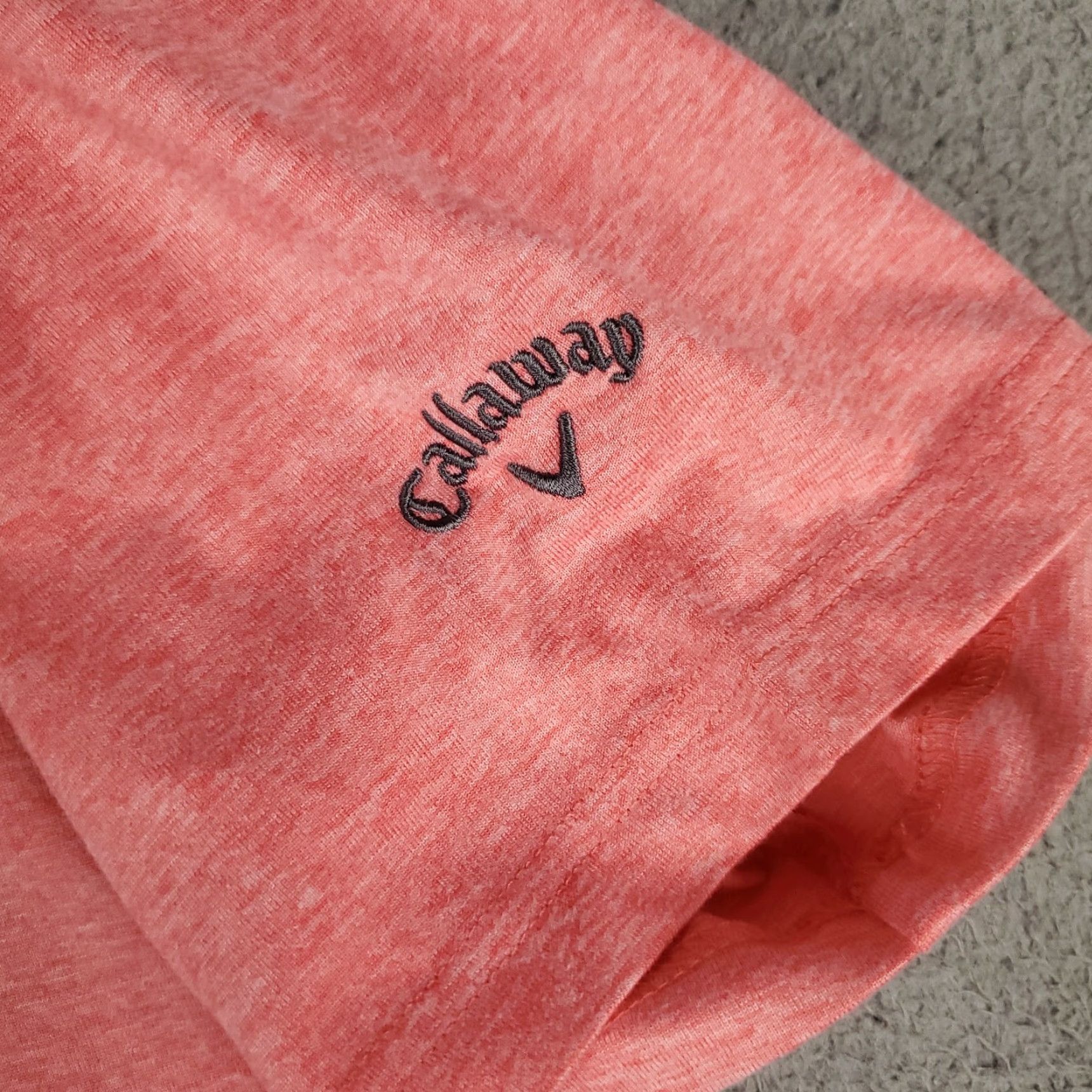Callaway Callaway Polo Shirt Mens XL Pink Opti Dri Fit Golf Short Sleeve Size US XL / EU 56 / 4 - 3 Thumbnail