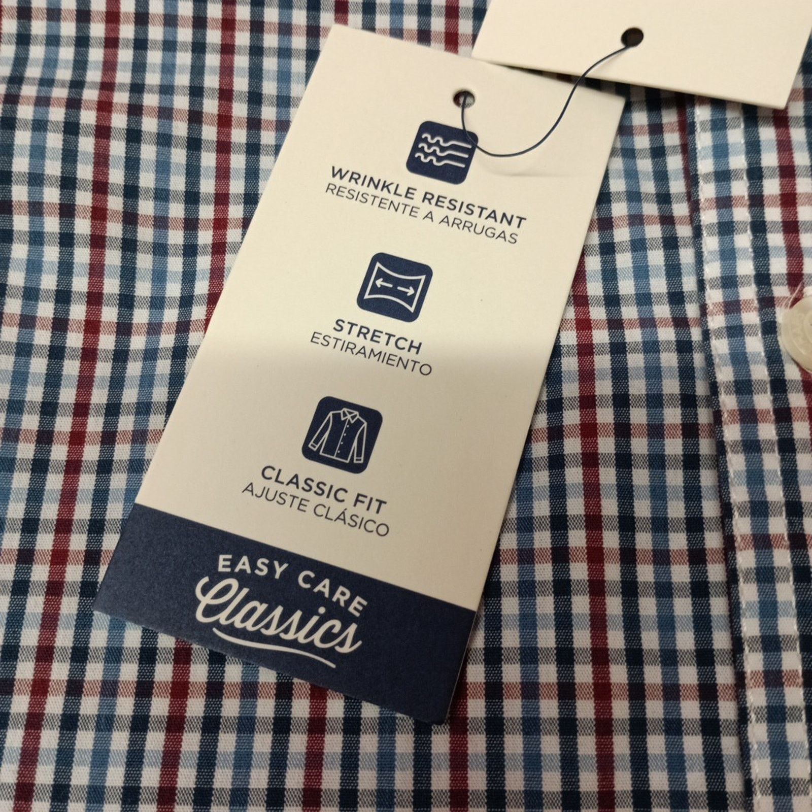 Chaps Chaps Woven Shirt Men's M Stellar Checkered Stretch Classic Size US M / EU 48-50 / 2 - 5 Thumbnail