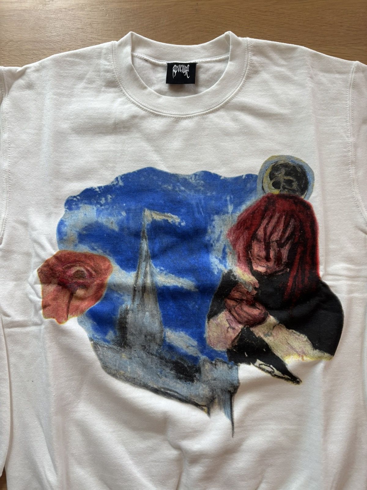 Revenge Revenge Crayon Trippie Redd Crewneck Sweatshirt Size US S / EU 44-46 / 1 - 5 Thumbnail