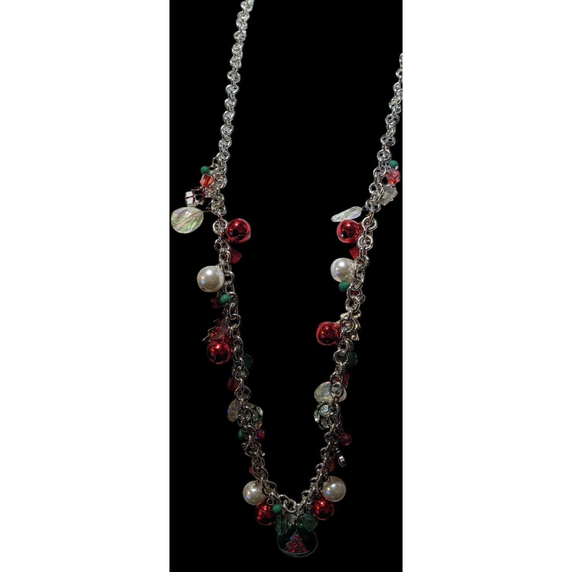 Other Vintage Christmas Holiday Charm Necklace Size ONE SIZE - 2 Thumbnail