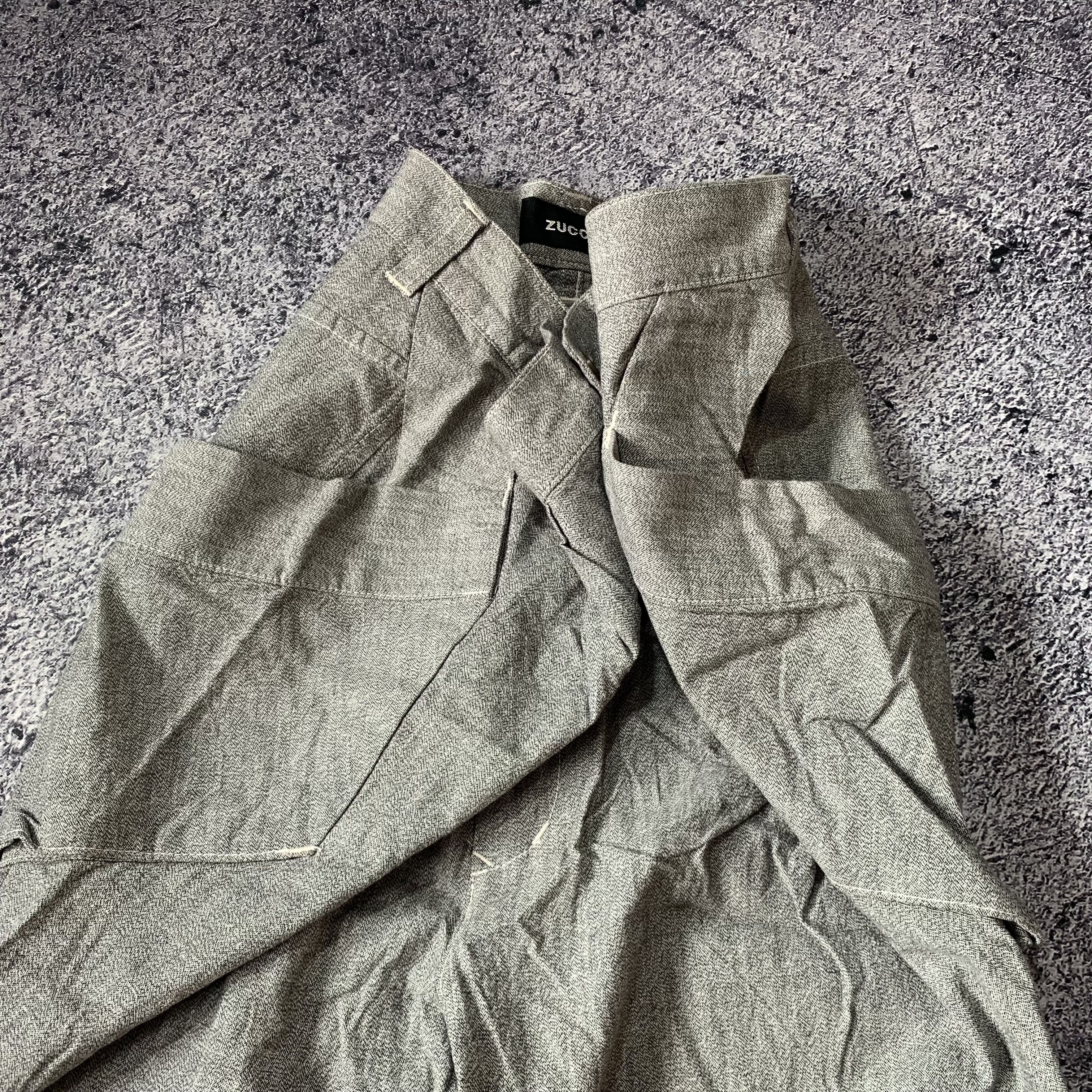 CABANE de ZUCCa 2000s Zucca Issey Miyake Ankle Pants Size US 30 / EU 46 - 3 Thumbnail
