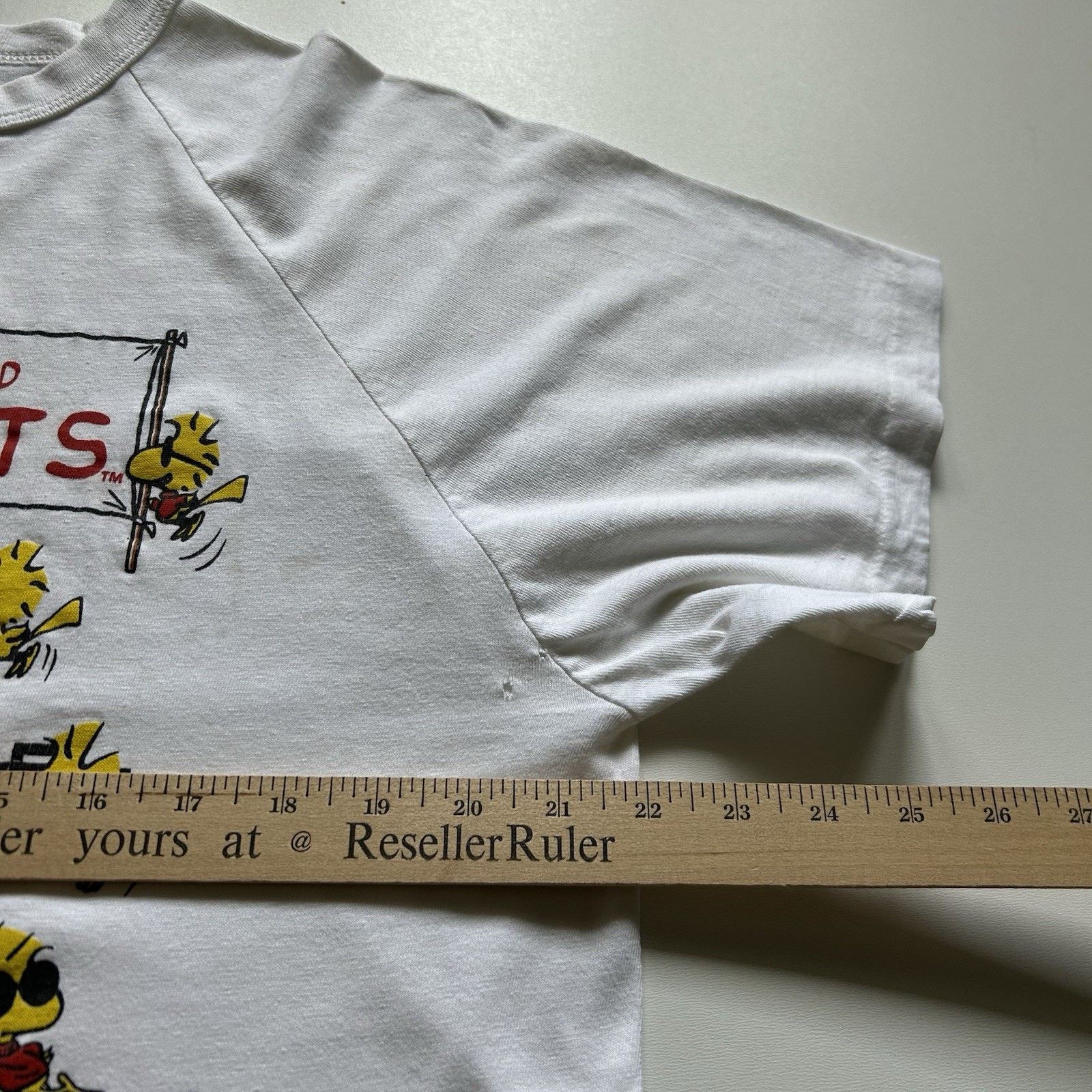 NFL Vintage 90s New England Patriots Snoopy NFL T Shirt XL Rare Size US XL / EU 56 / 4 - 9 Thumbnail