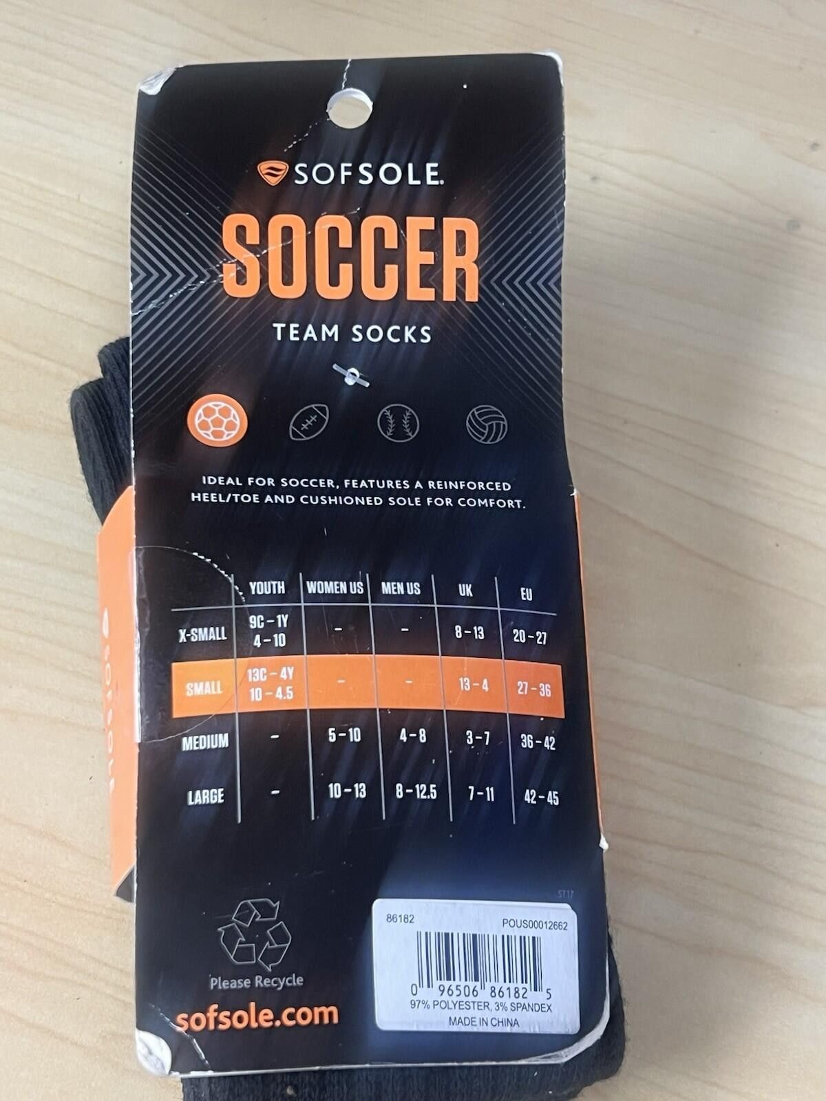 Other Sof Sole Soccer Over-The Calf Team Athletic Performance Sock Size ONE SIZE - 6 Thumbnail