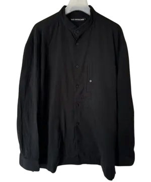 Issey Miyake Size 4 Band Collar Shirt | Grailed