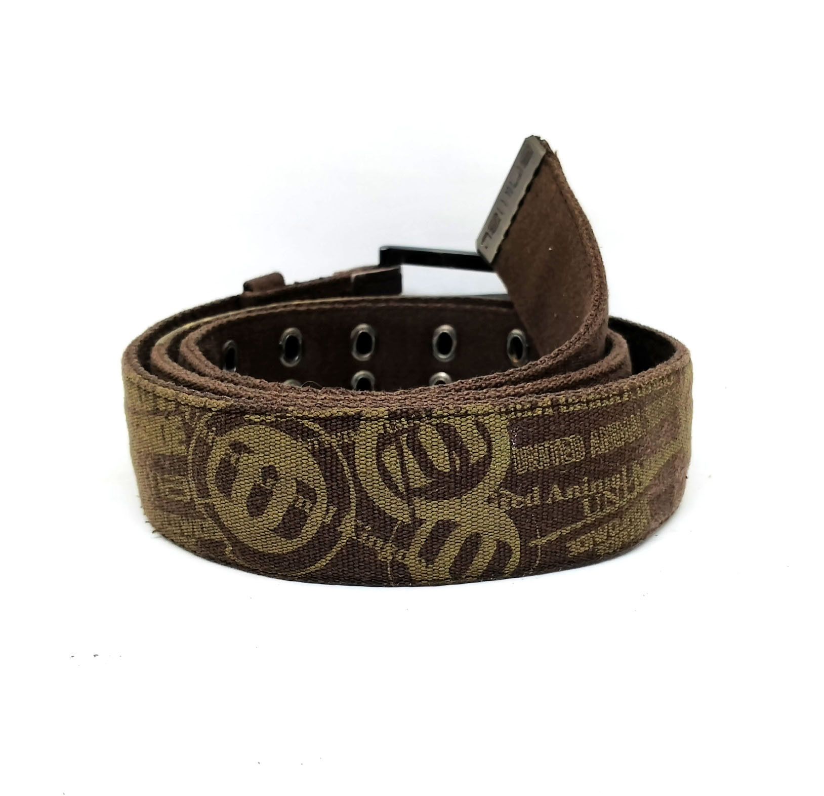 Other Animal Canvas Belt, Coyote Brown, Size aprox 32/34 Size 32 - 7 Thumbnail