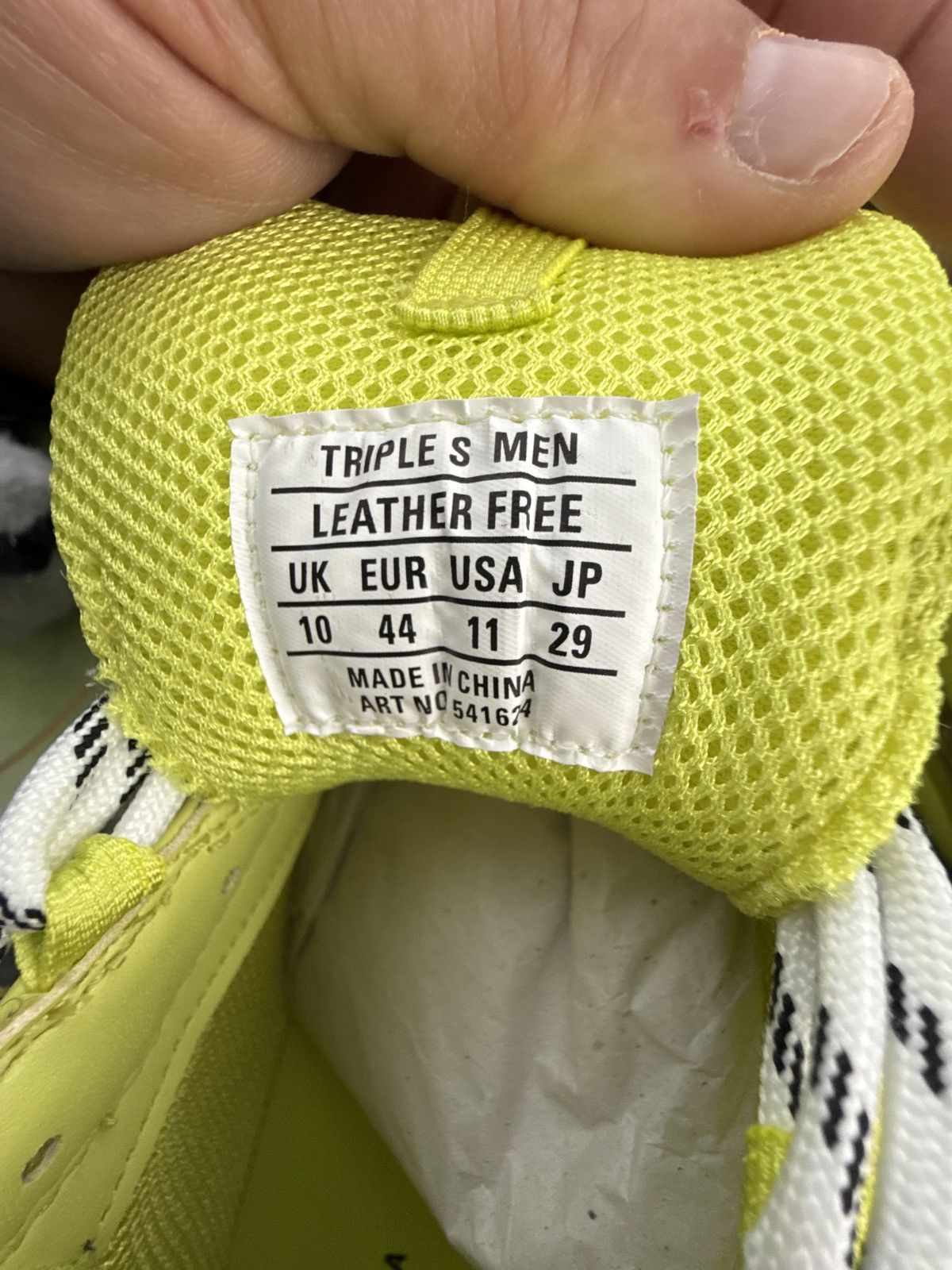 Balenciaga Balenciaga Triple S BRAND NEW Size US 11 / EU 44 - 14 Thumbnail