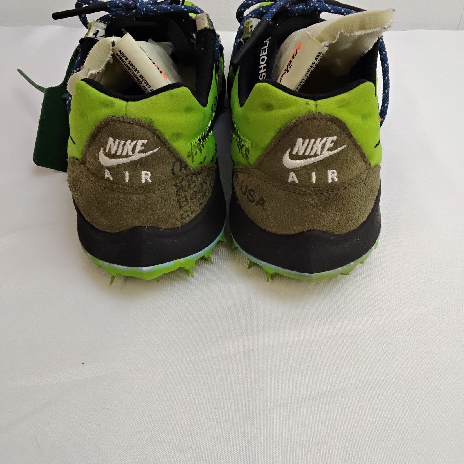 Nike Nike Zoom Kiger 5 Off-White Sneakers Men's 12.5 Green Size US 12.5 / EU 45-46 - 9 Thumbnail