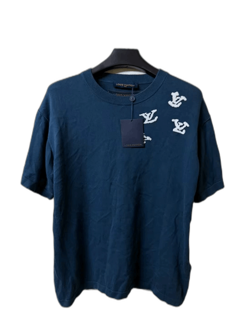 Louis Vuitton Louis Vuitton Short Sleeve Logo T-Shirt Size US M / EU 48-50 / 2 - 1 Thumbnail