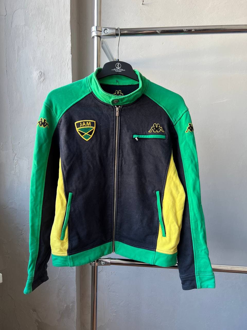 Kappa 2012/15 JAMAICA TEAM THIRD TRAVEL SOCCER FOOTBALL JACKET XL Size US XL / EU 56 / 4 - 3 Thumbnail