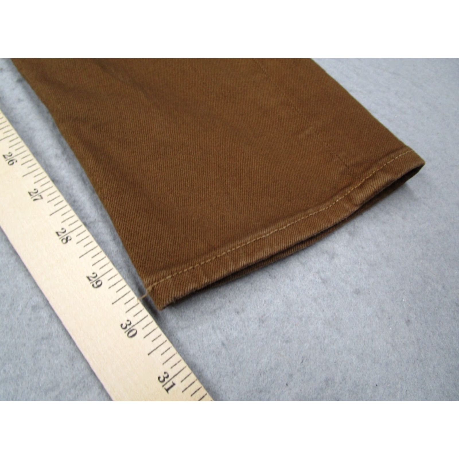 Denime VINTAGE Noend Mens Jeans Skinny Denim 34 Brown Cotton Blend Made in USA 30in Inseam Size US 34 / EU 50 - 7 Thumbnail