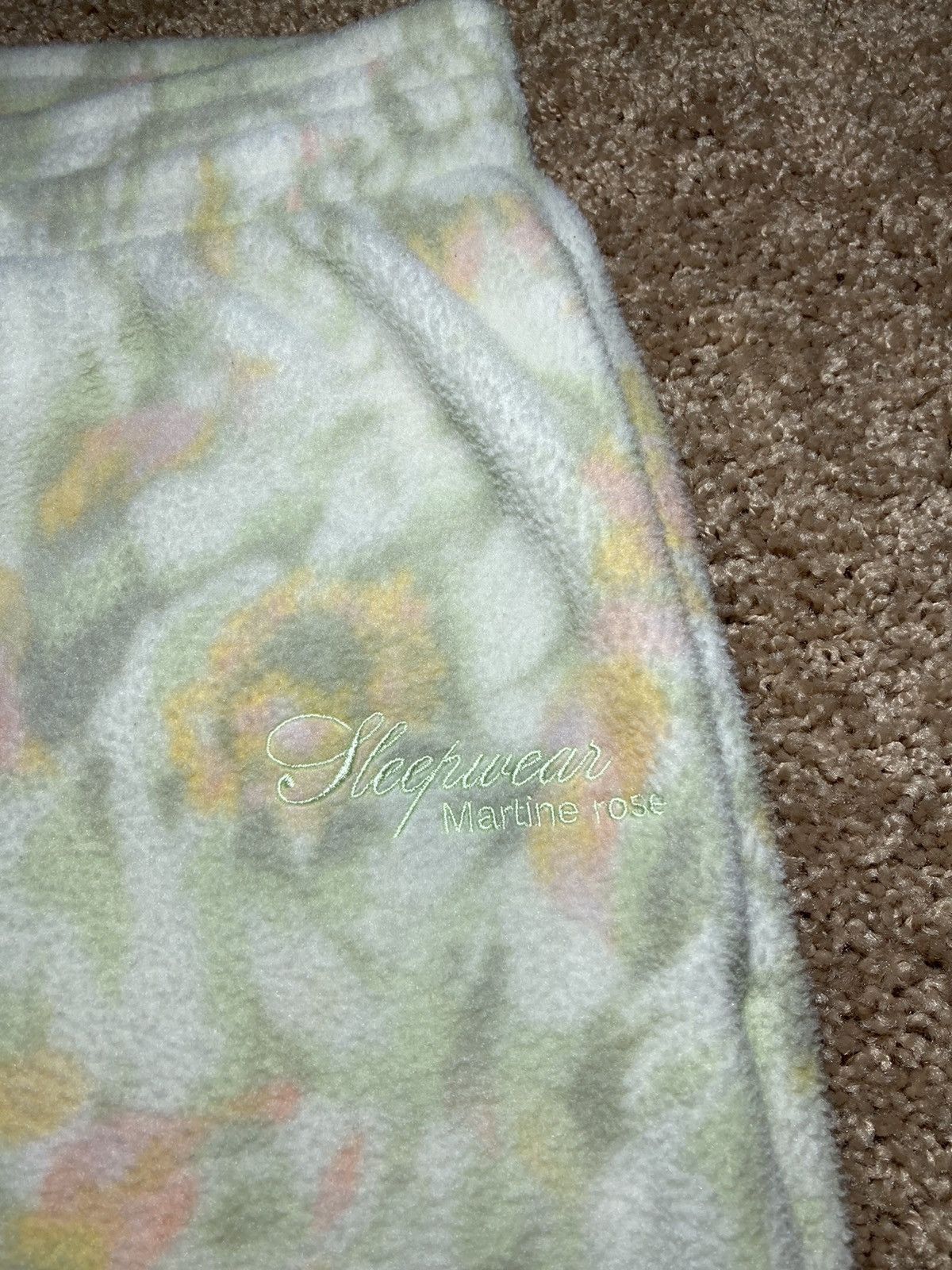 Martine Rose AW22 Martine Rose Floral Sweatpants Flower 2022 Fall Lounge Size US 34 / EU 50 - 3 Thumbnail