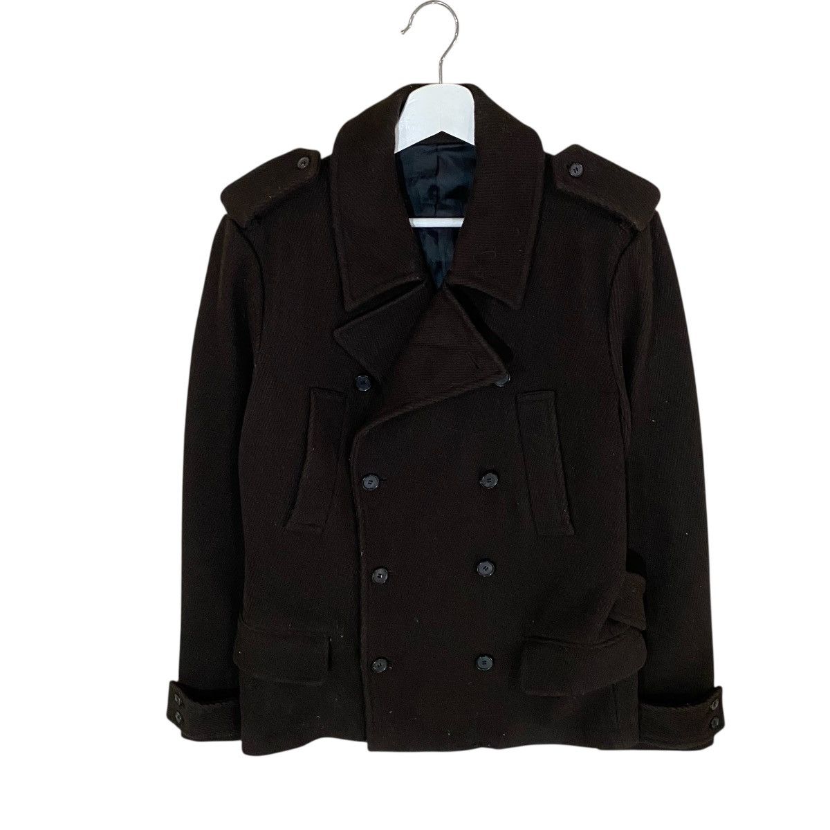 JOHN LAWRENCE SULLIVAN VTG JOHN LAWRENCE SULLIVAN WOOL DOUBLE BREASTED JACKET Size US S / EU 44-46 / 1 - 2 Thumbnail