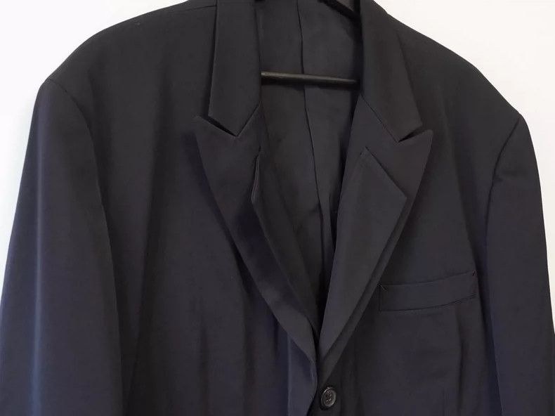 Yohji Yamamoto Yohji Yamamoto 1995AW Double Collar Placket Jacket 2505-Nex Size US M / EU 48-50 / 2 - 5 Thumbnail