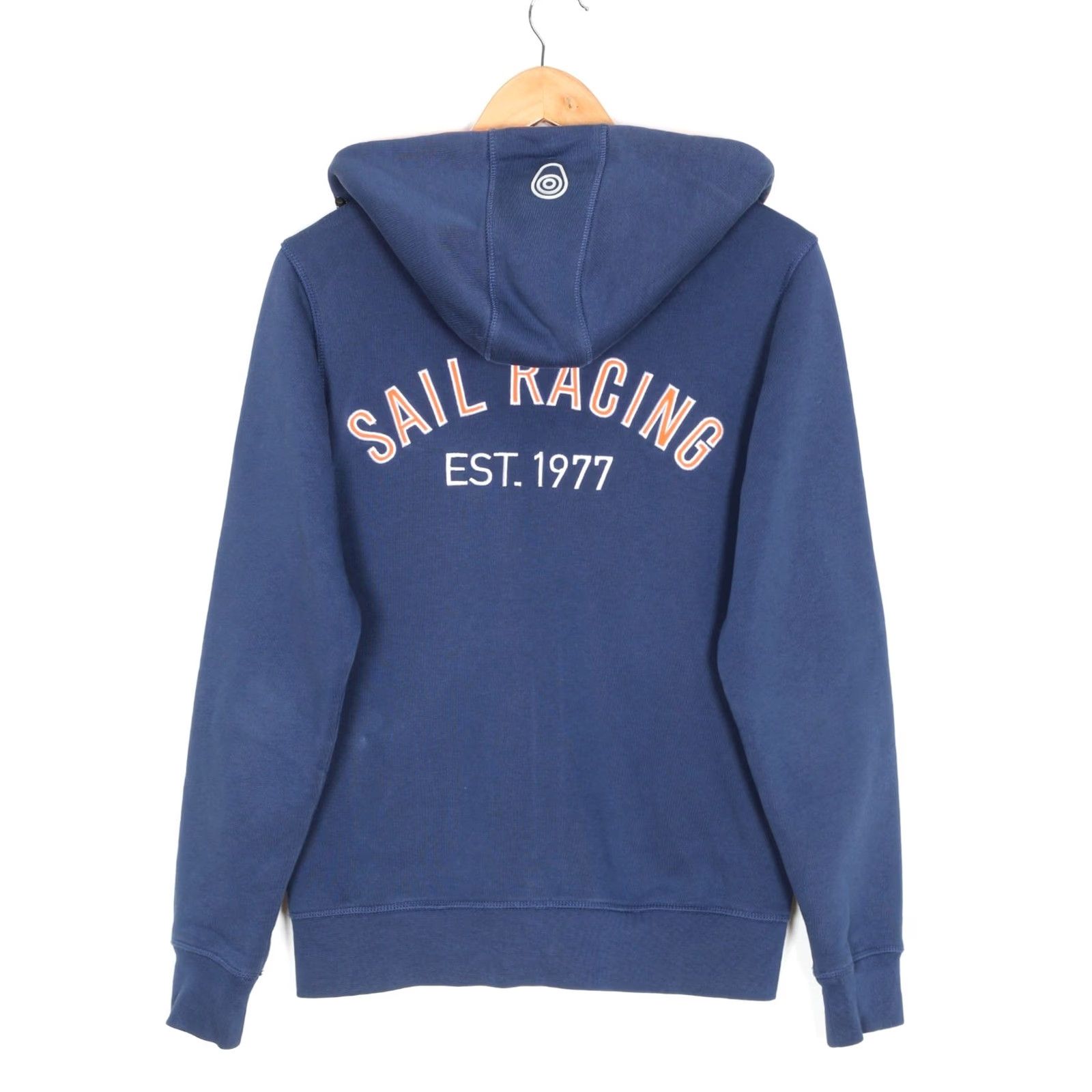 Vintage Sail Racing Zip Hoodie Sweatshirt Men S Blue Logo Full Zip Pockets All Seasons Regular Size S Mens Size US S / EU 44-46 / 1 - 3 Thumbnail