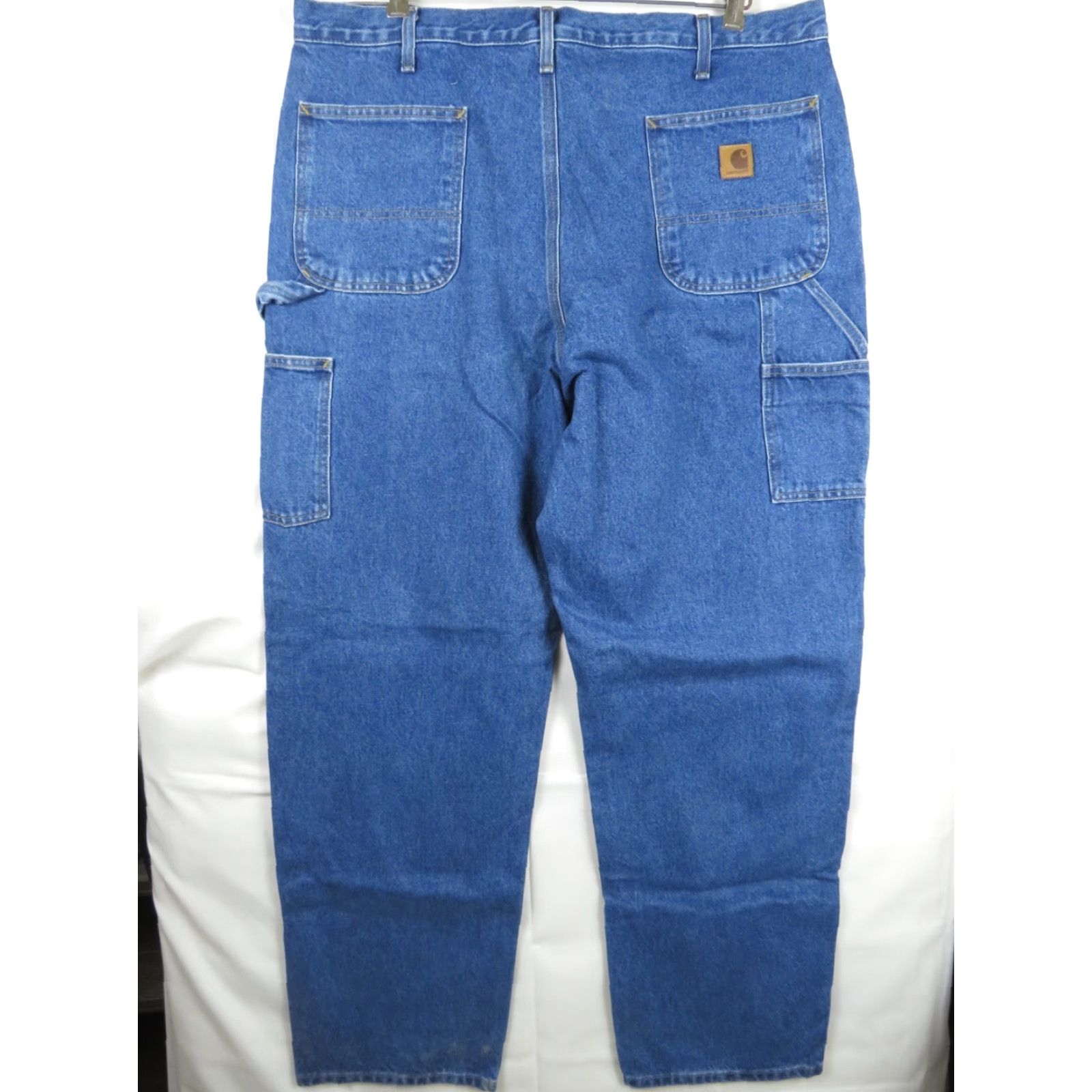 Carhartt Carhartt Jeans 40X34 Denim Relaxed Fit Carhartt Jeans 40X34 Blue Mens Regular 40 Waist Inseam 34 Denim Dungaree Cargo Carpenter Work Pants Used Size US 40 / EU 56 - 7 Thumbnail