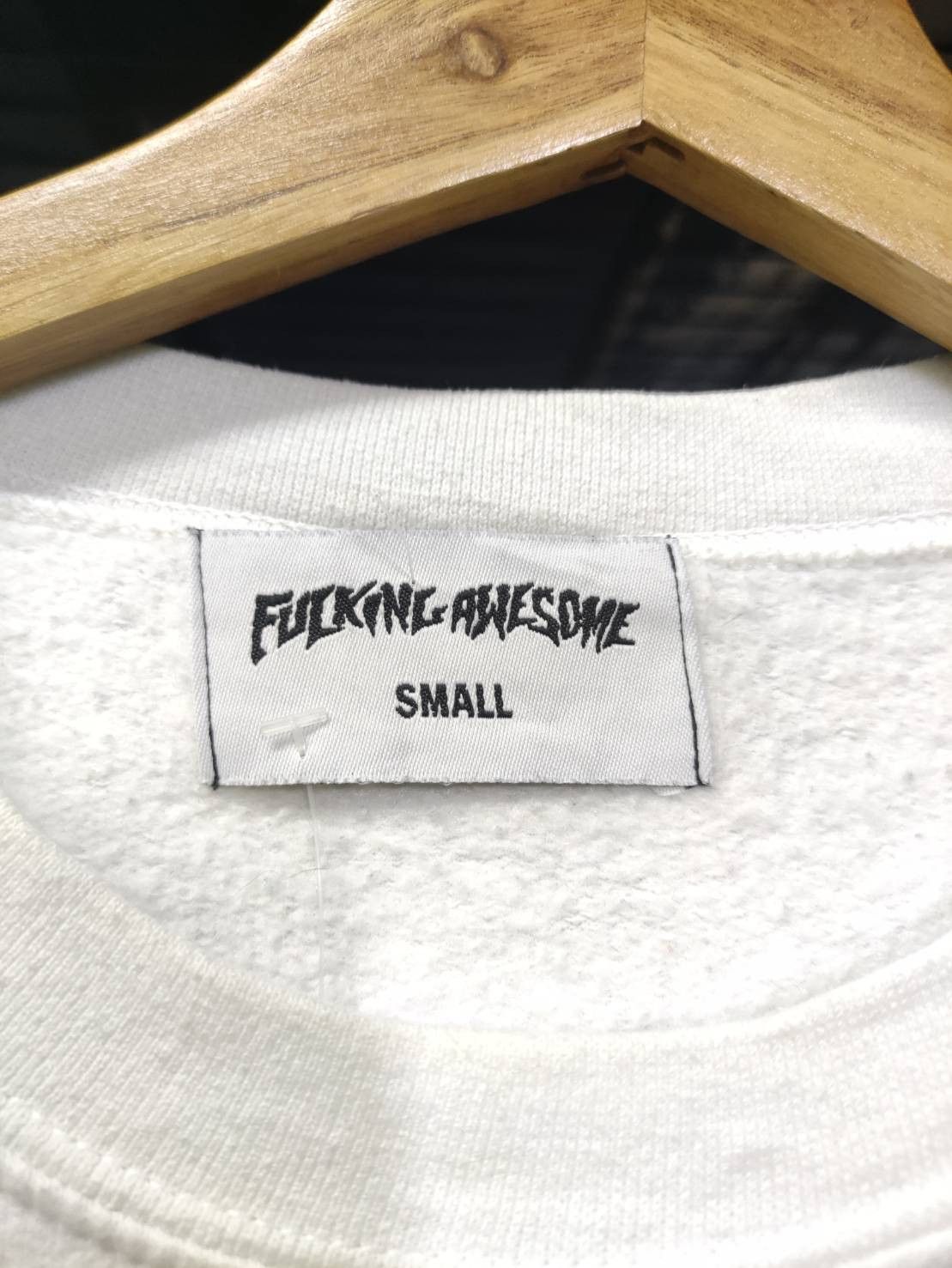 Fucking Awesome Fucking Awesome " Brother " Crew White Size US S / EU 44-46 / 1 - 5 Thumbnail