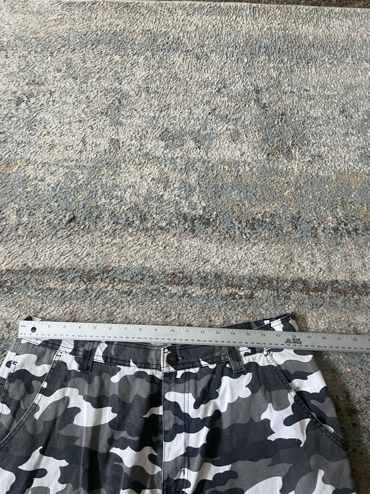 Dickies VTG Journeys Camo Shorts Faded 38 Black Grey White Size US 32 / EU 48 - 4 Thumbnail