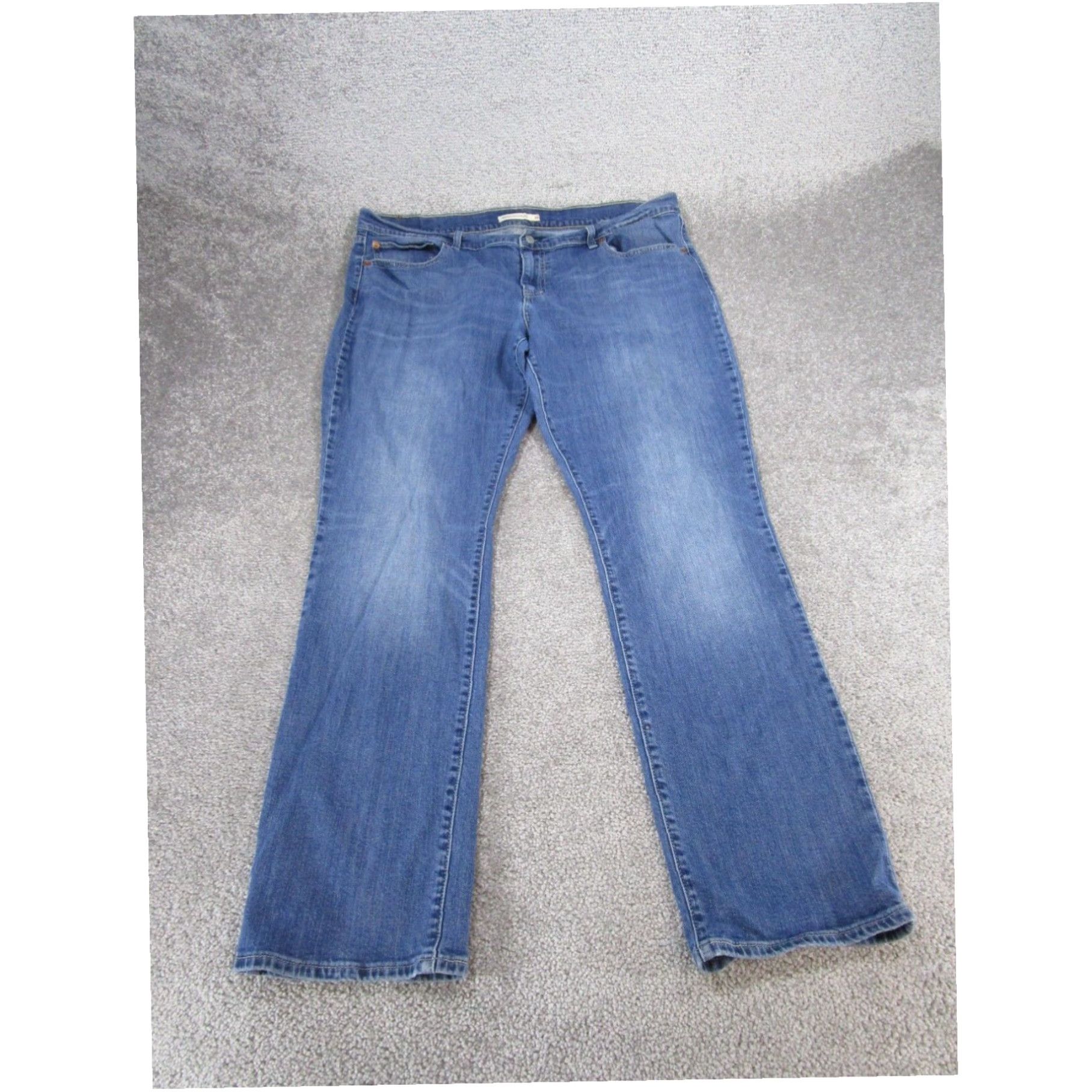 Levi's Levis Womens 34 Relaxed Straight Medium Wash Denim Jeans XL Size 24" / US 00 / IT 34 - 1 Thumbnail