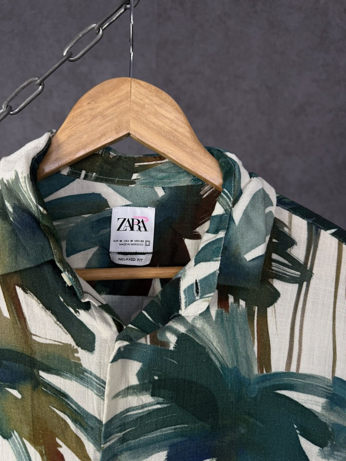 Zara Zara Man crazy Hawaiian shirt Size US M / EU 48-50 / 2 - 3 Thumbnail