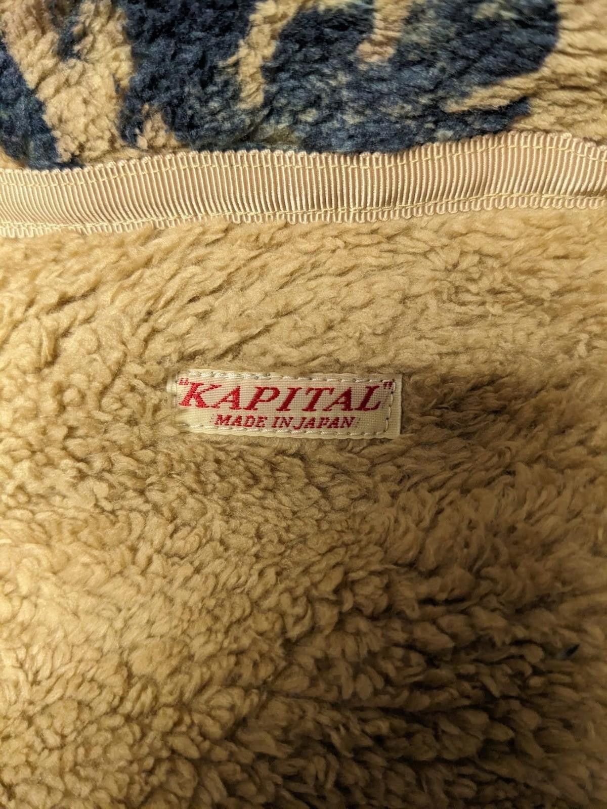 Kapital Kapital Damask Fleece Zip Sweater Jacket Virgin Maria Size 5 Size US XXL / EU 58 / 5 - 8 Thumbnail