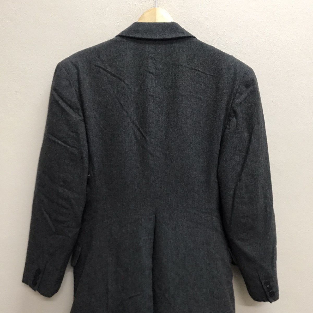 Japanese Brand Katharine Hamnett London Wool Blazer Long Size 38S - 18 Thumbnail