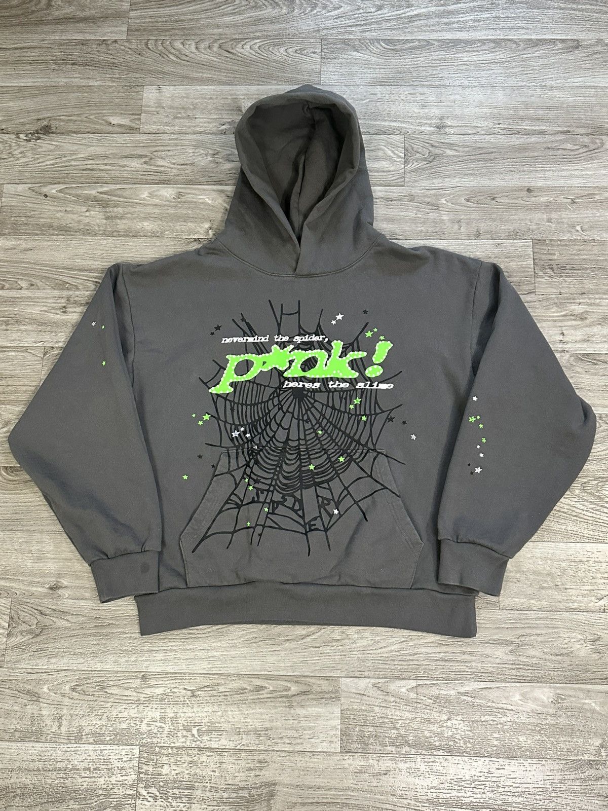 Sp5der Sp5der Punk V2 Hoodie Slate Size XXL Size US XXL / EU 58 / 5 - 8 Thumbnail