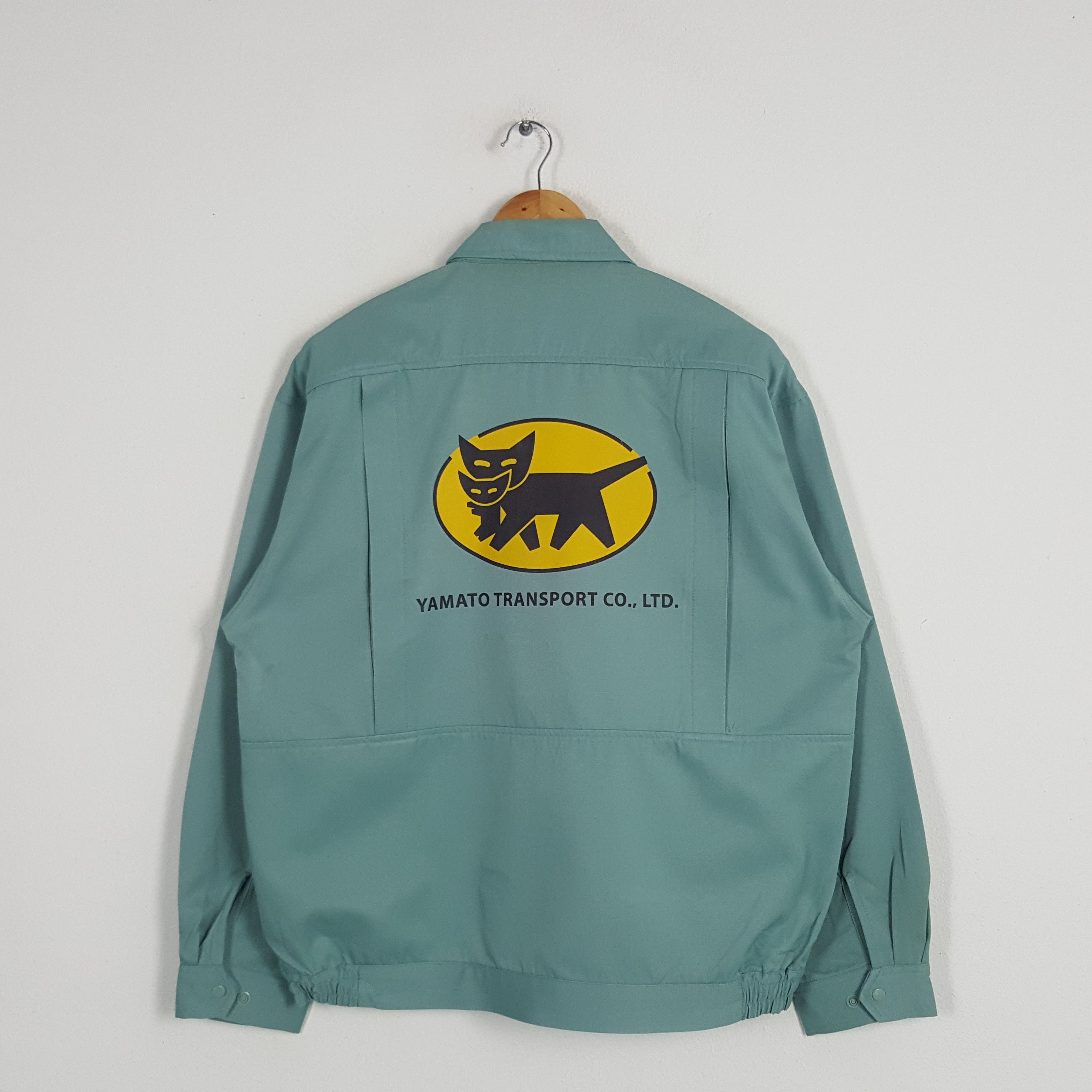 Japanese Brand × Vintage Vintage Yamato Transport Japanese Brand Uniform Jacket Size US L / EU 52-54 / 3 - 1 Thumbnail