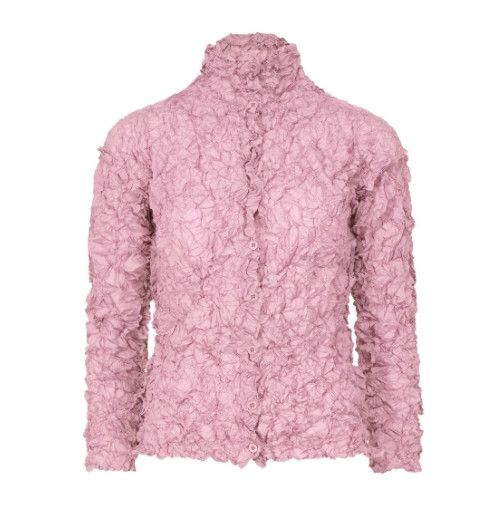 Issey Miyake issey miyake size:one size Pink petal-pleated top Size XXS / US 00 / IT 34 - 1 Thumbnail