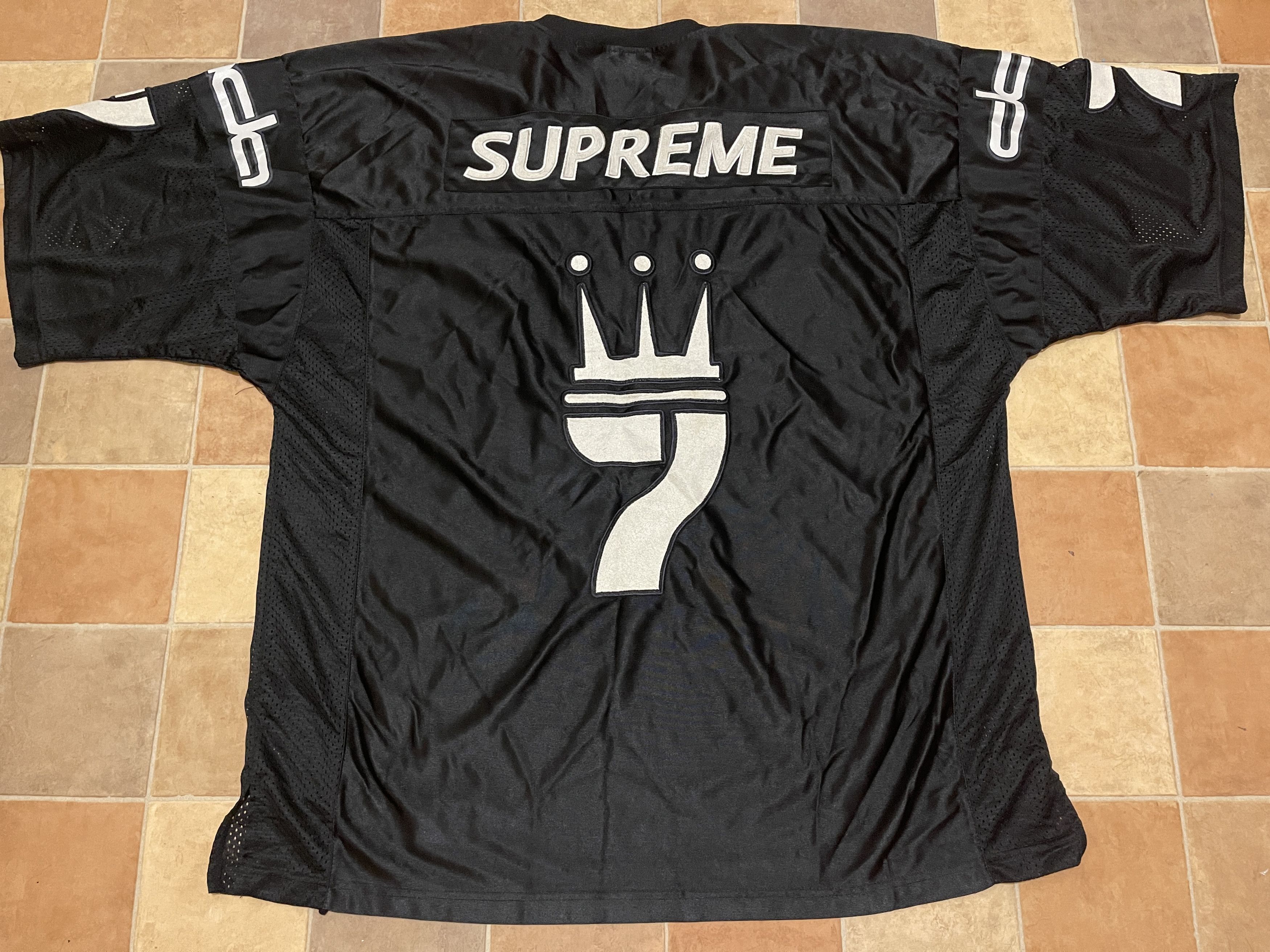 Damani Dada × Vintage 90s Damani Dada Supreme #7 Football Rap Hip