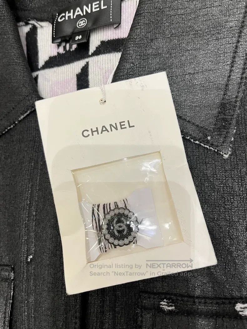 Chanel Chanel Black cashmere blend coat Size XS / US 0-2 / IT 36-38 - 9 Thumbnail