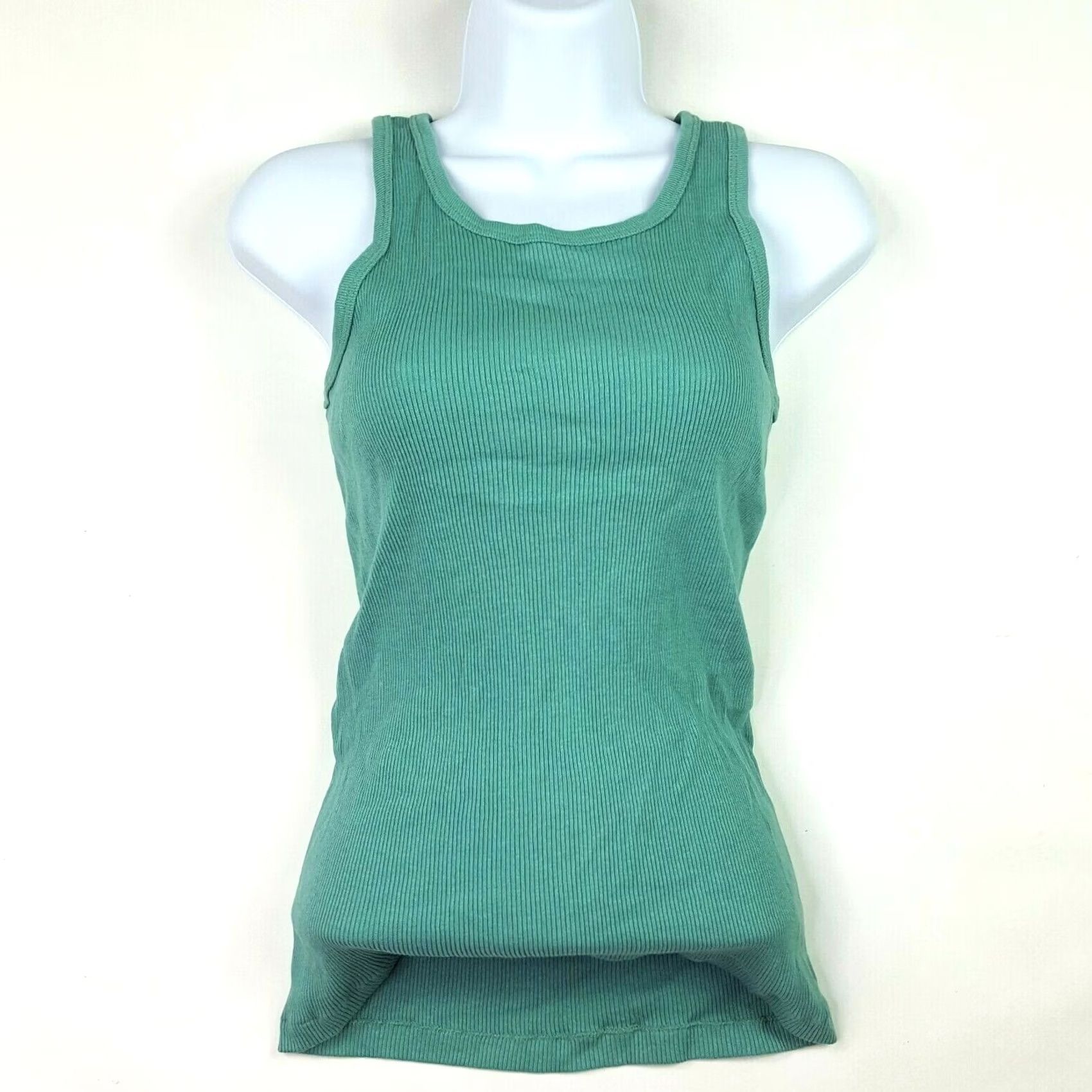 Altea VINTAGE Cascade Bay Traders Teal Women's Tank Top Shirt Athletic Outdoor Sports Tank Top 80s 90s Breathable Sleeveless Crew Neck Pullover Size L / US 10 / IT 46 - 2 Thumbnail