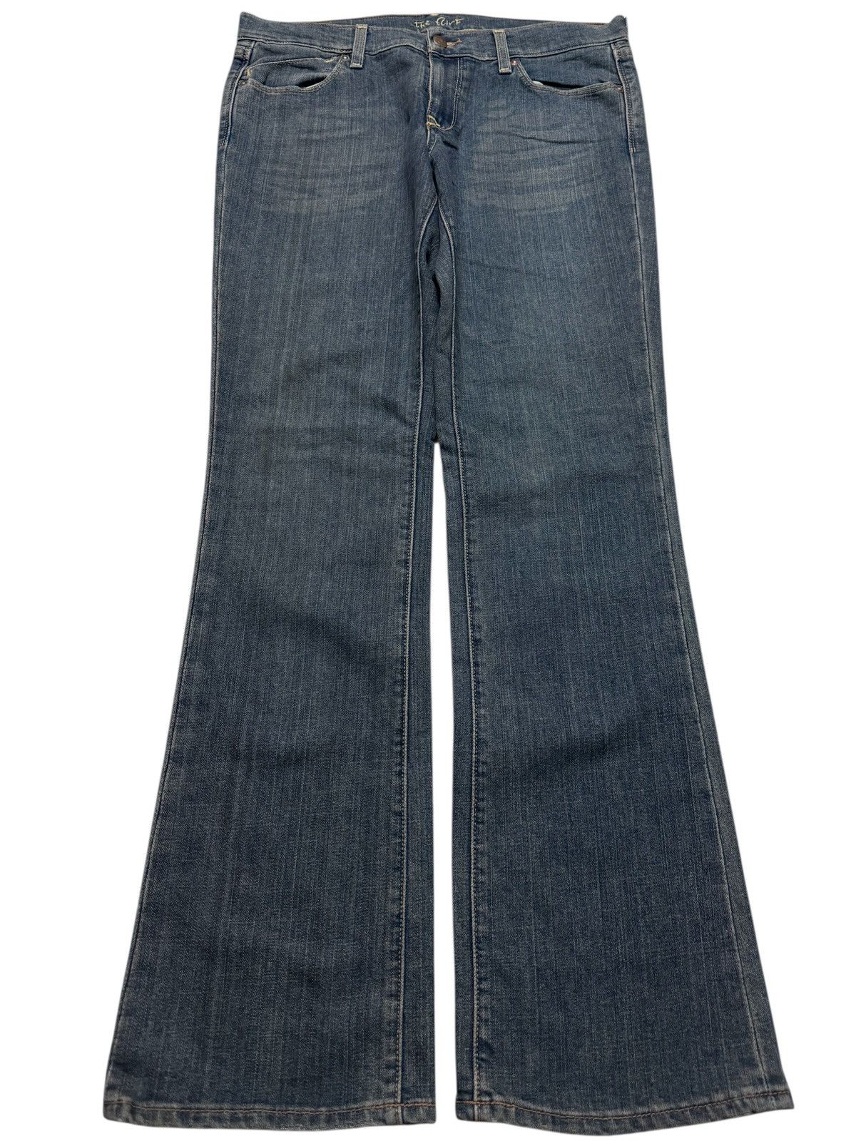 Tornado Mart 💥SLIM FLARED💥JAPANESE THE FLIRT BLUE JEANS SLIM BOOTCUT Size US 32 / EU 48 - 1 Thumbnail