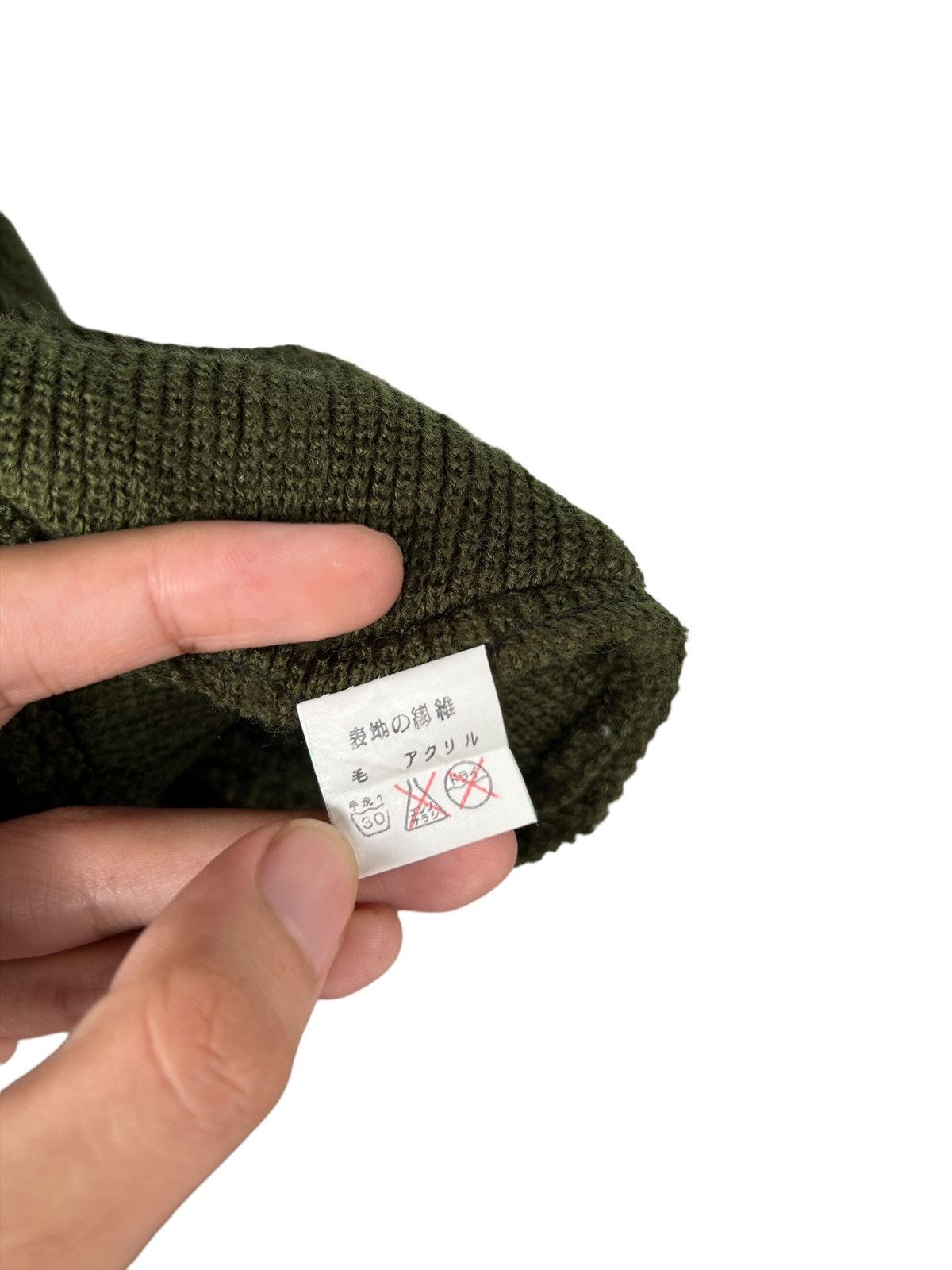 Japanese Brand × Kapital × Vintage Balaclava Masked Knitt Hats Rare Japanese style 🎌☠️ Size ONE SIZE - 4 Thumbnail