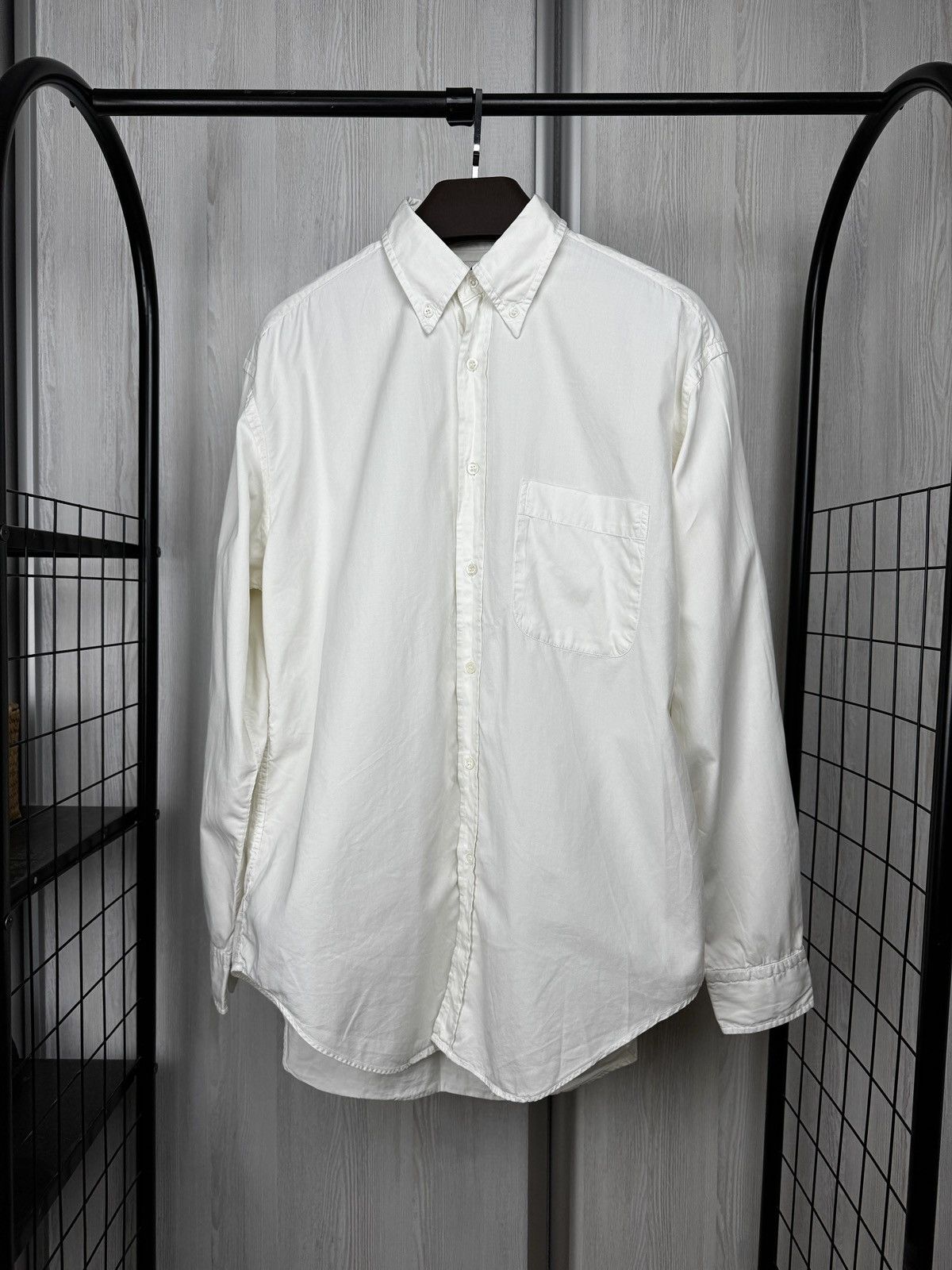 C.P. Company C.P. COMPANY Ideas from Massimo Osti White Shirt Italy Made Size US L / EU 52-54 / 3 - 1 Thumbnail