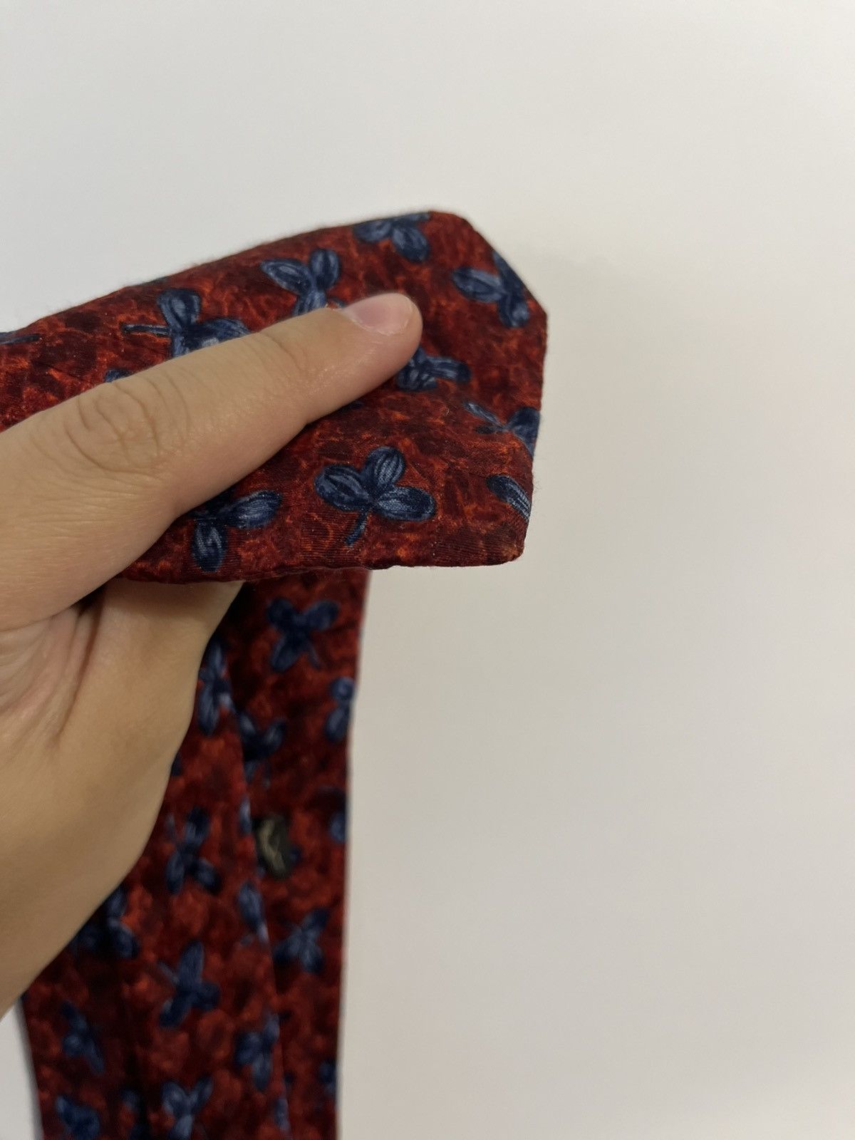 Ermenegildo Zegna Ermenegildo Zegna Luxury Classic Floral Silk Tie Size ONE SIZE - 8 Thumbnail
