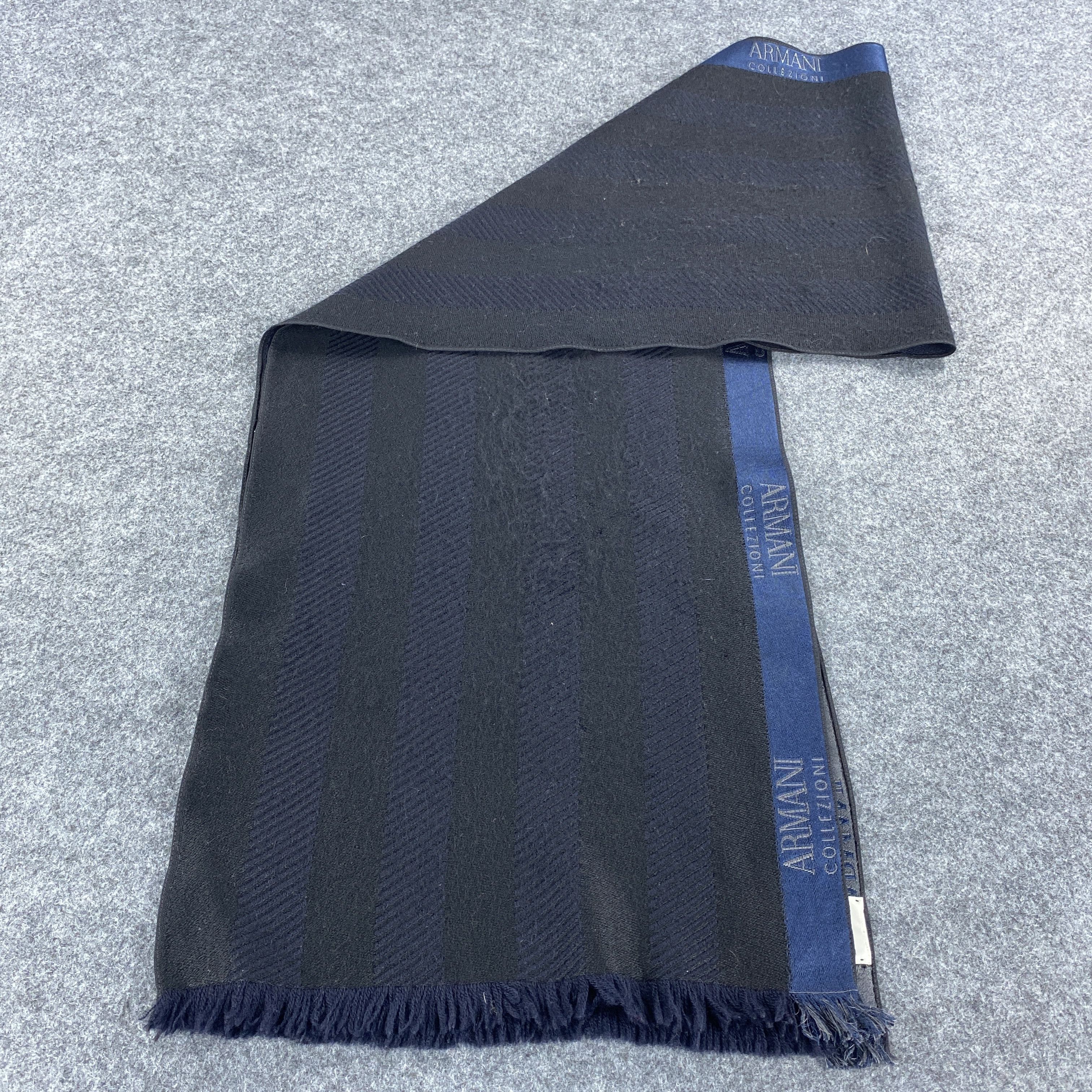 Armani Collezioni × Vintage Armani Collezioni Scarf # Muffler # Neckwear # D435 Size ONE SIZE - 8 Thumbnail