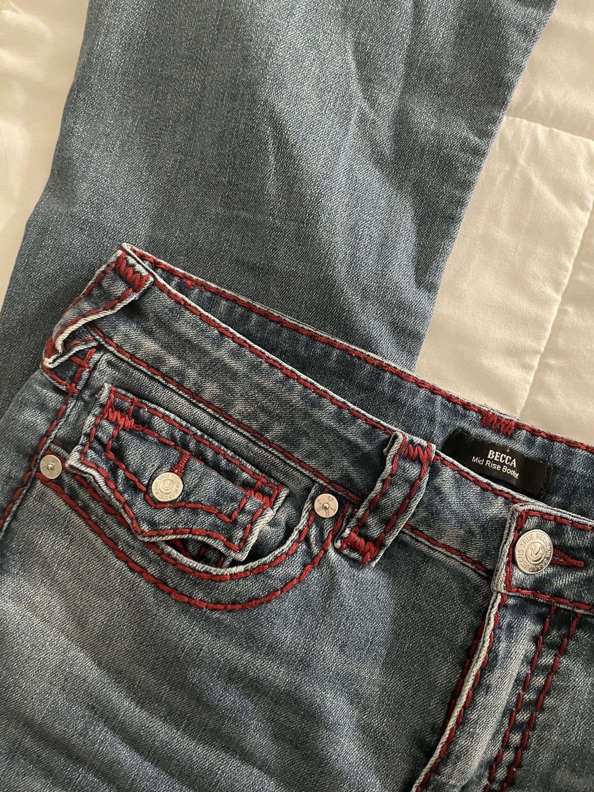 True Religion True Religion Bootcut Jeans Size 31" - 3 Thumbnail