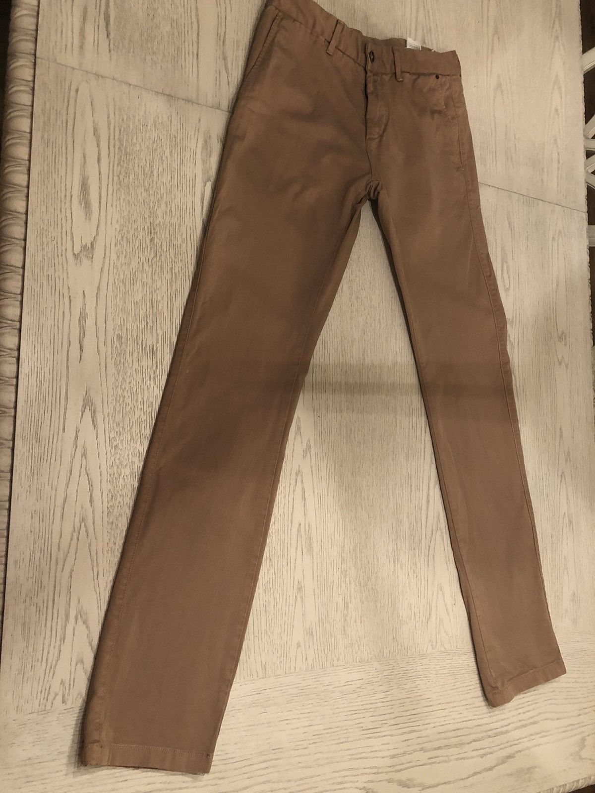 Celio CELIO Brown Chino Khaki Men's Pants Slim Fit Size 30 Size US 30 / EU 46 - 2 Thumbnail
