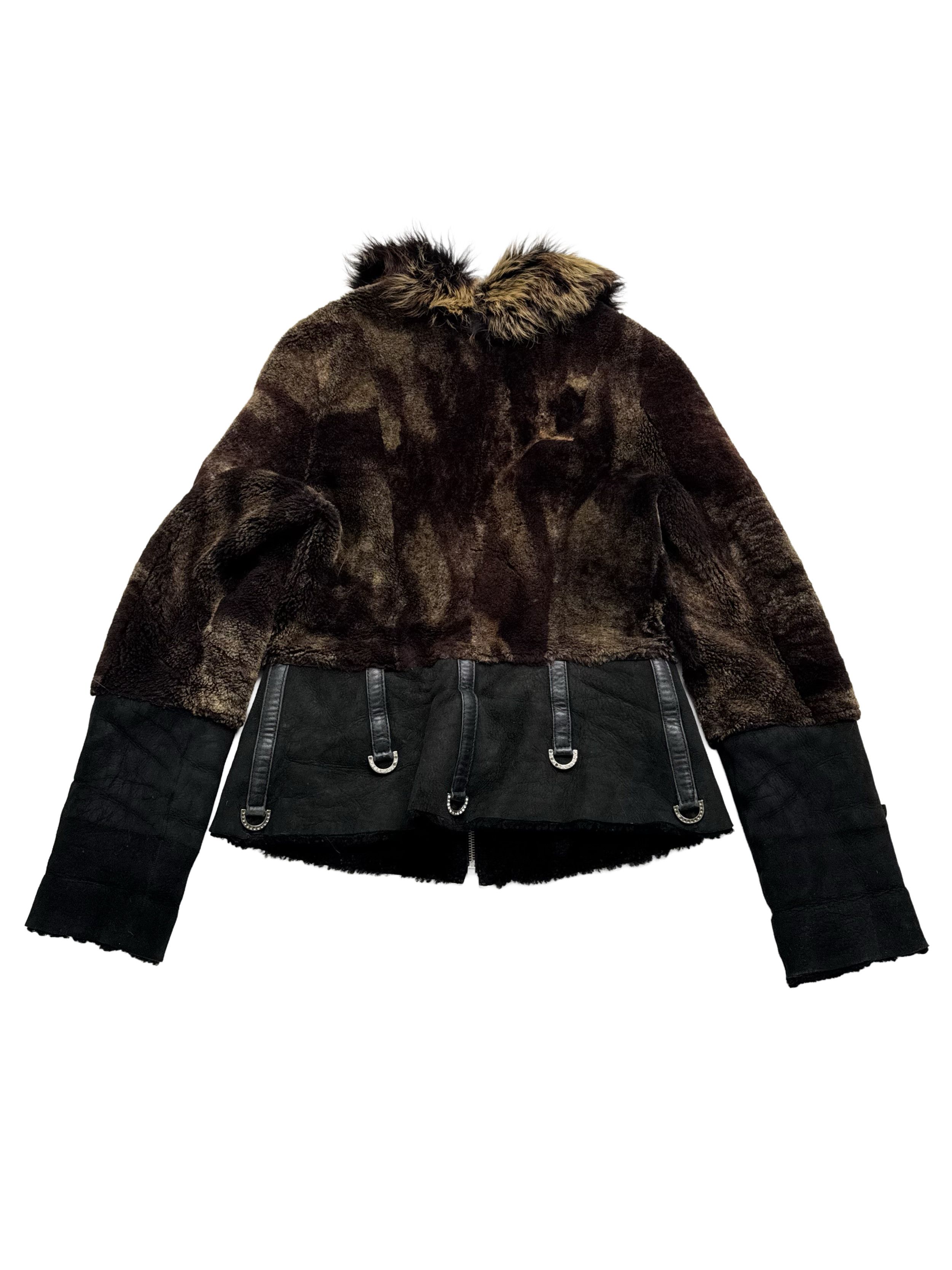Vintage Vintage Real Sheepskin Cropped Jacket Size M / US 6-8 / IT 42-44 - 14 Thumbnail